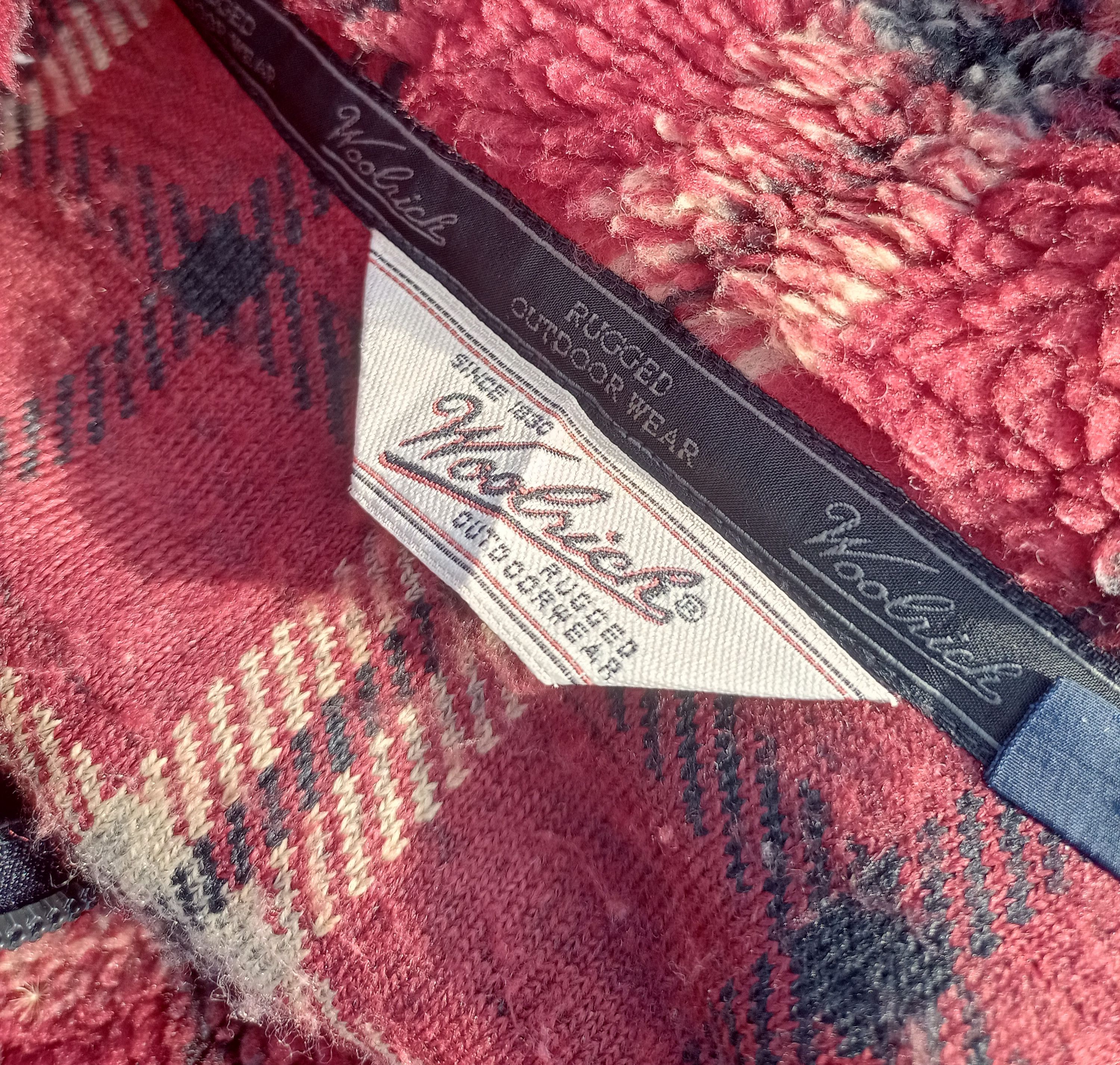 Vintage × Woolrich Woolen Mills WoolRich Half Zipper Fleece Jacket Size US M / EU 48-50 / 2 - 7 Thumbnail