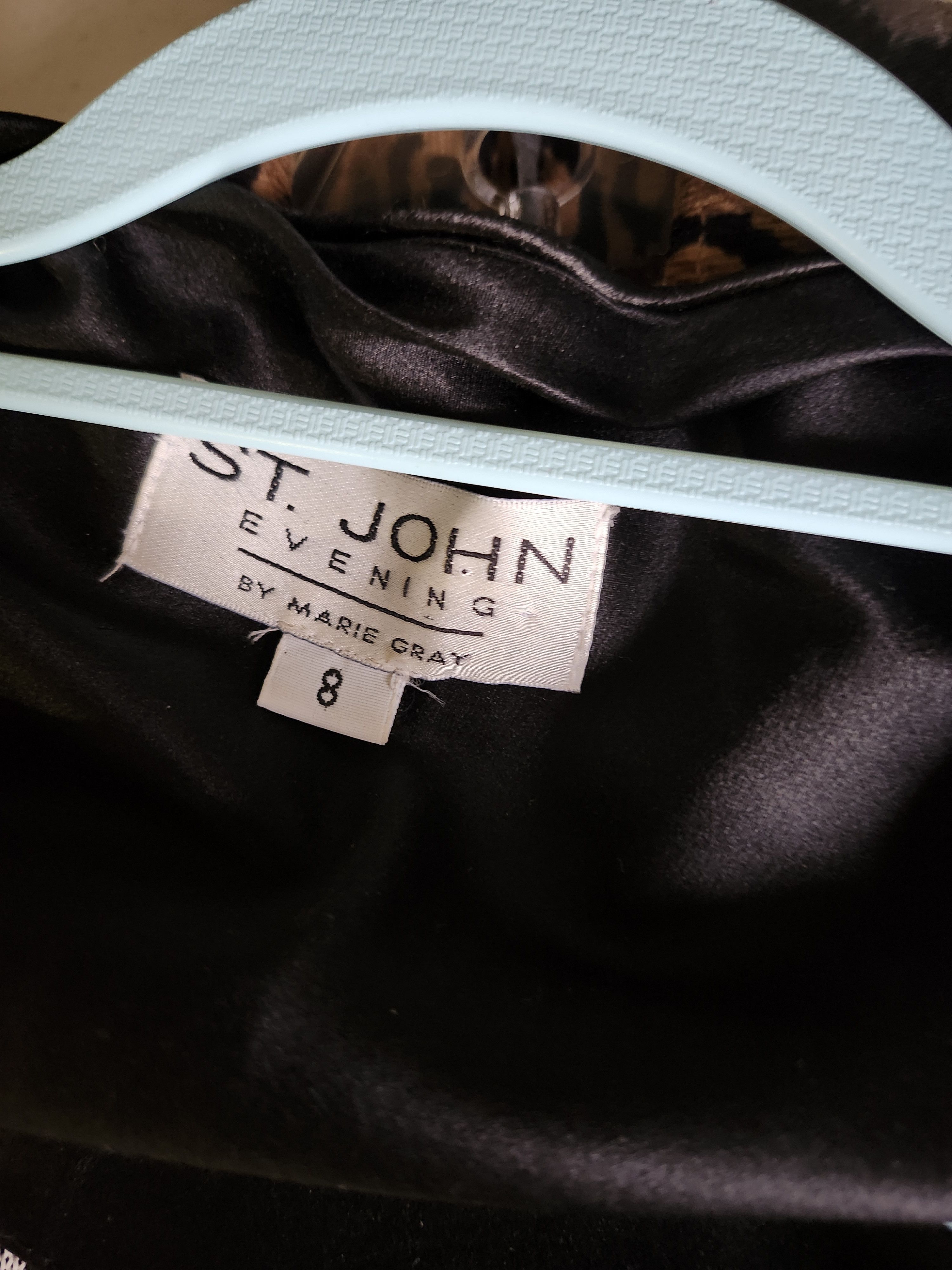 Designer St John evening top sz 8 Size M / US 6-8 / IT 42-44 - 4 Thumbnail