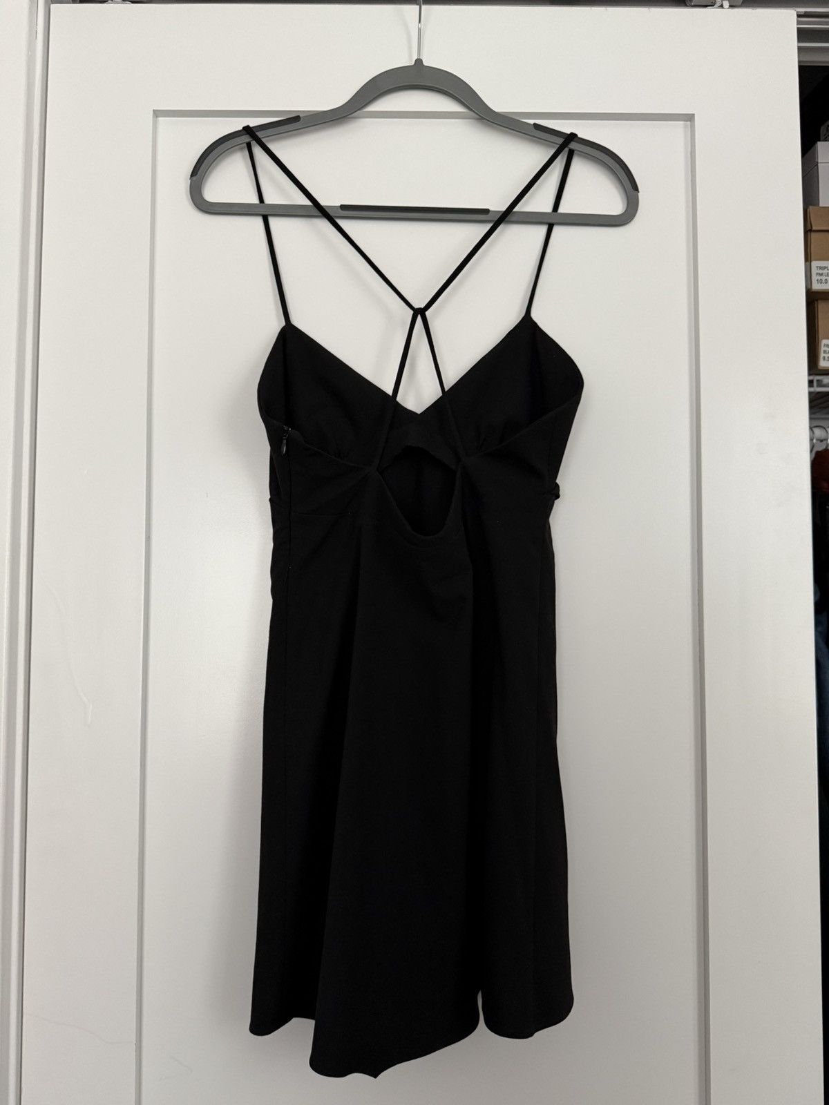 Zara Black Zara mini dress Size M / US 6-8 / IT 42-44 - 1 Thumbnail