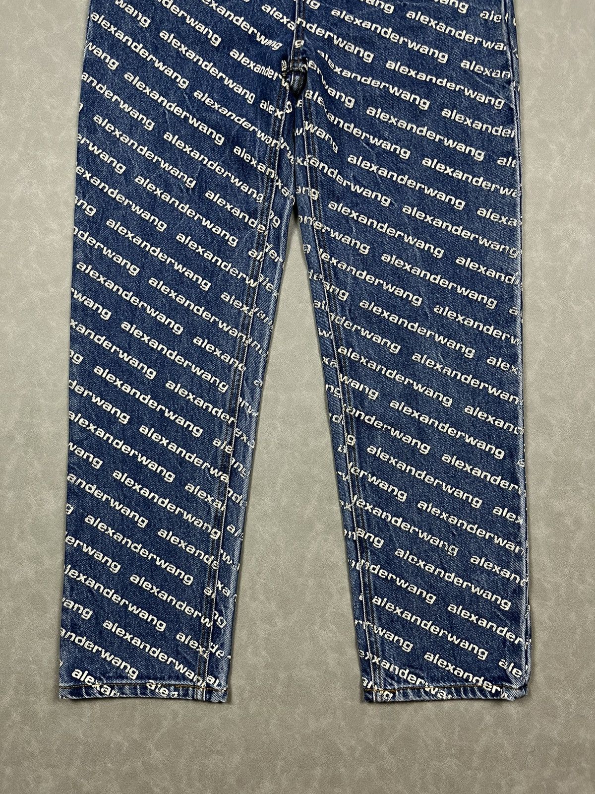 Alexander Wang Alexander wang overprint denim pants Size US 26 / EU 42 - 5 Thumbnail