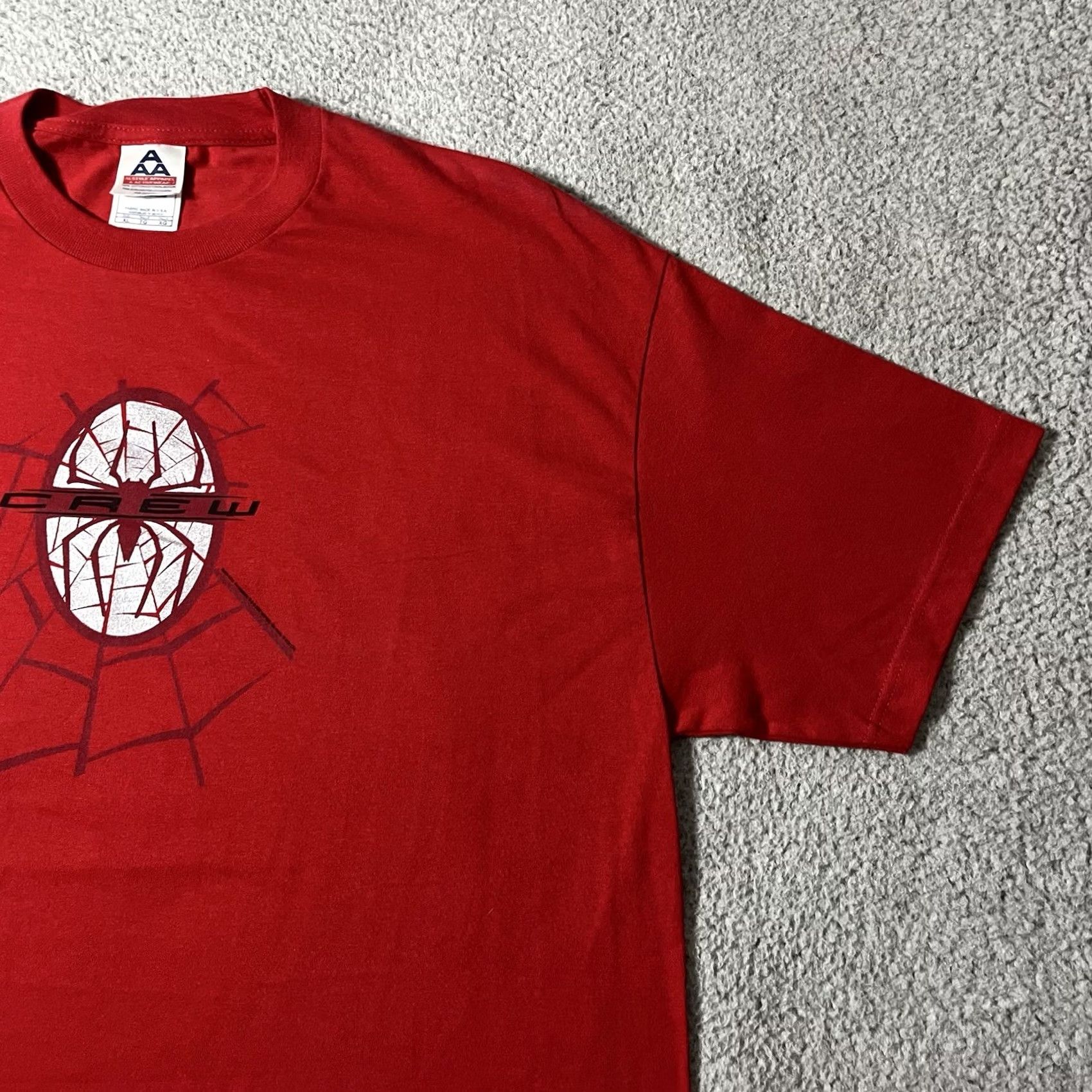 Vintage Spiderman Shirt Mens XL Marvel Vintage Movie Crew Promo 2002 Graphic Vintage Size US XL / EU 56 / 4 - 5 Thumbnail