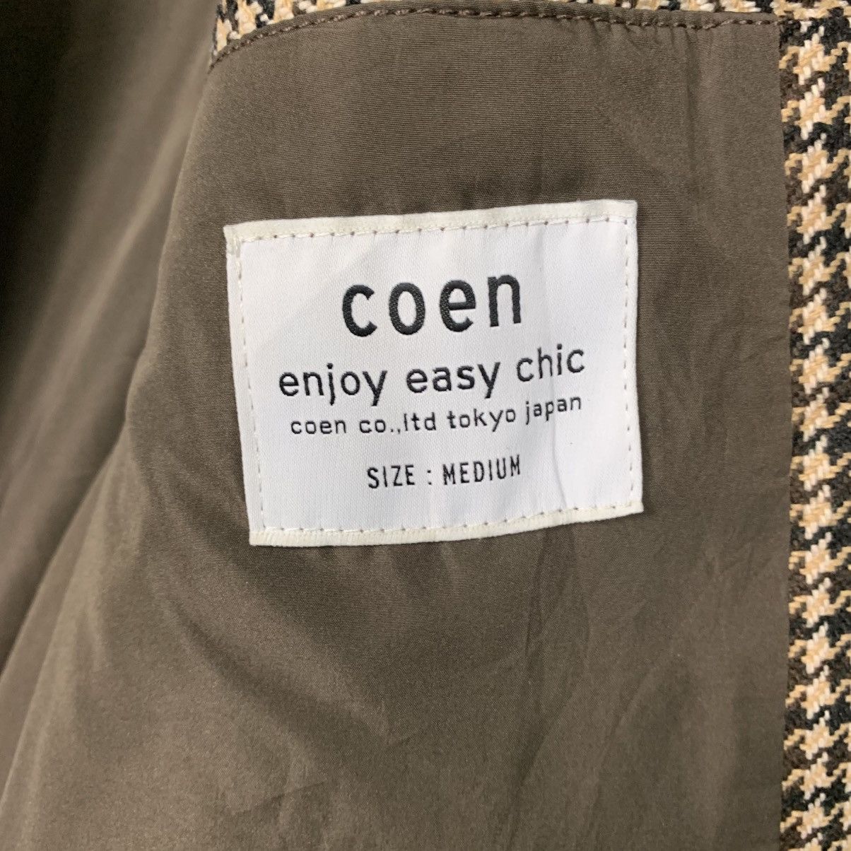 Japanese Brand Japanese Brand Coen Plaid Coat Size US M / EU 48-50 / 2 - 15 Thumbnail