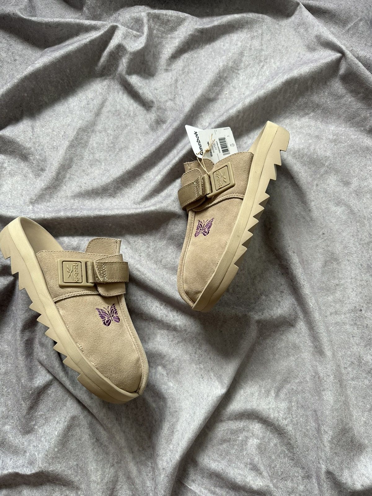 Needles × Reebok Reebok Classics Beatnik x Needles Japan Canvas Shoes Size US 7 / EU 40 - 3 Thumbnail