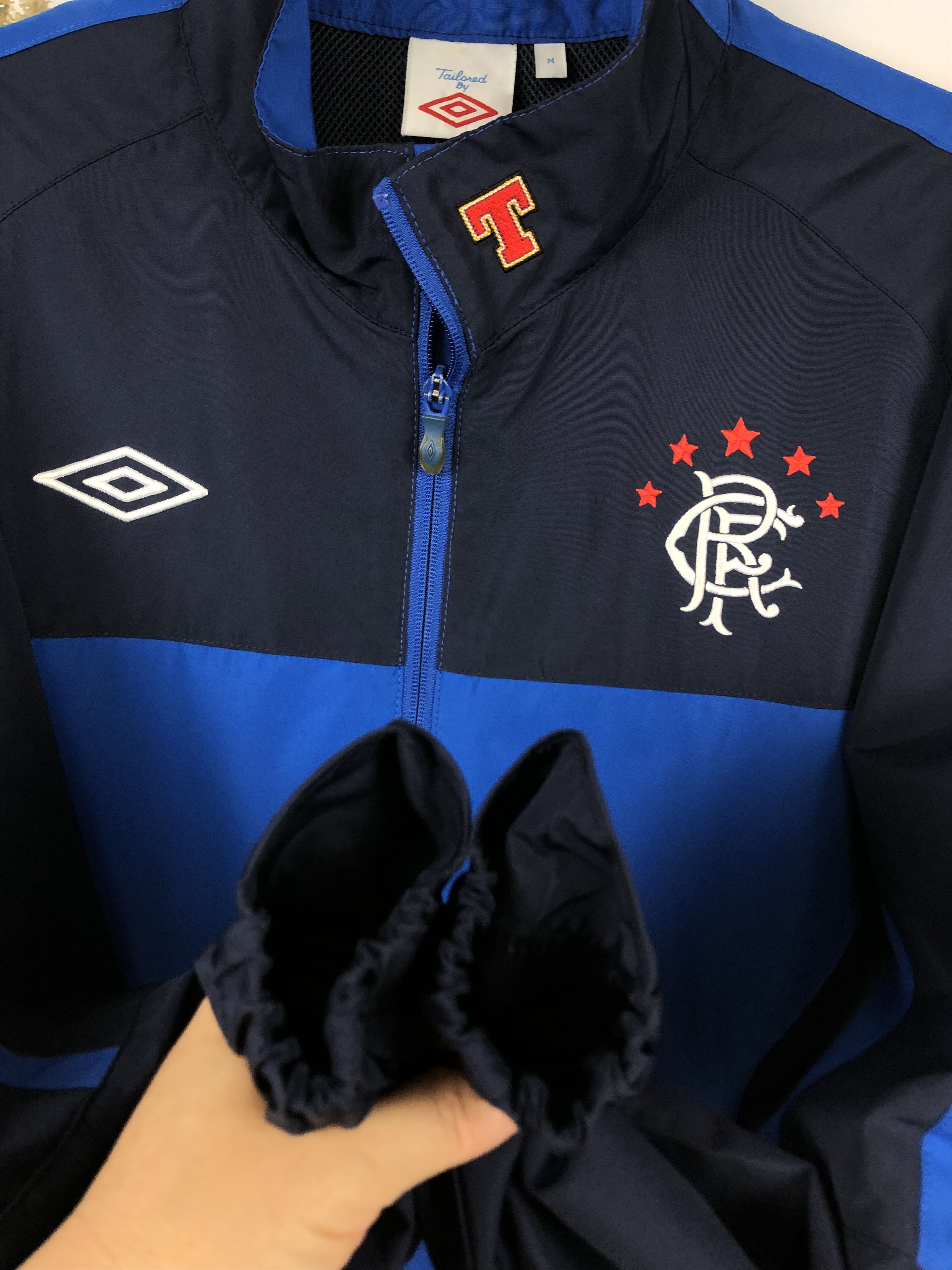 Vintage Vintage Rangers Football Sweatshirt Soccer Jacket Track Top Size US M / EU 48-50 / 2 - 9 Thumbnail