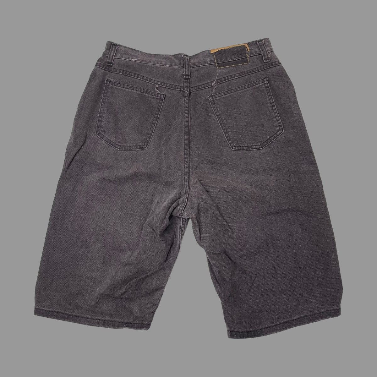 Vintage Vintage 90s black denim shorts Size US 30 / EU 46 - 1 Thumbnail
