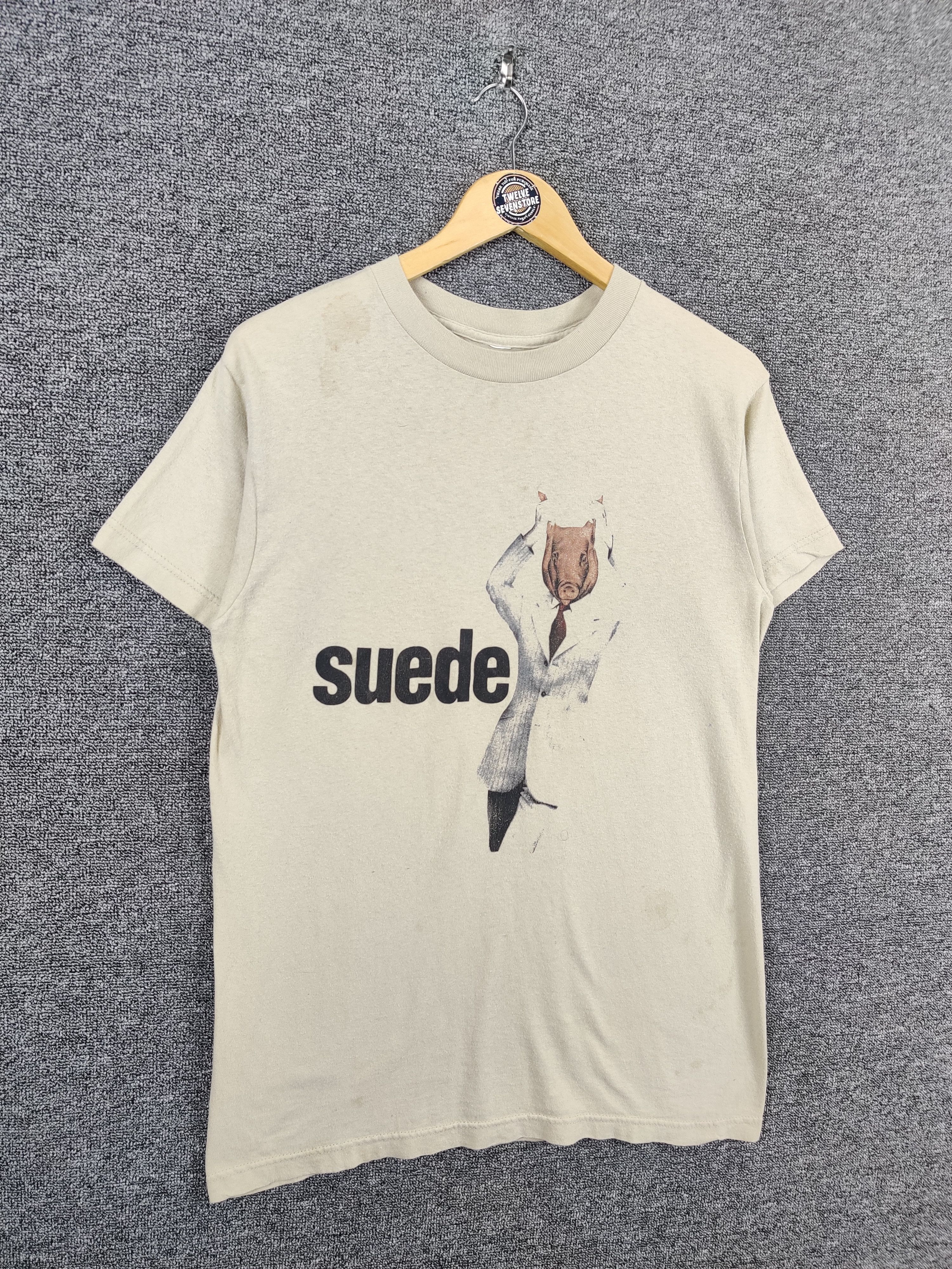 Band Tees Vintage Suede Rock Band Tee Tshirt Size US M / EU 48-50 / 2 - 6 Thumbnail