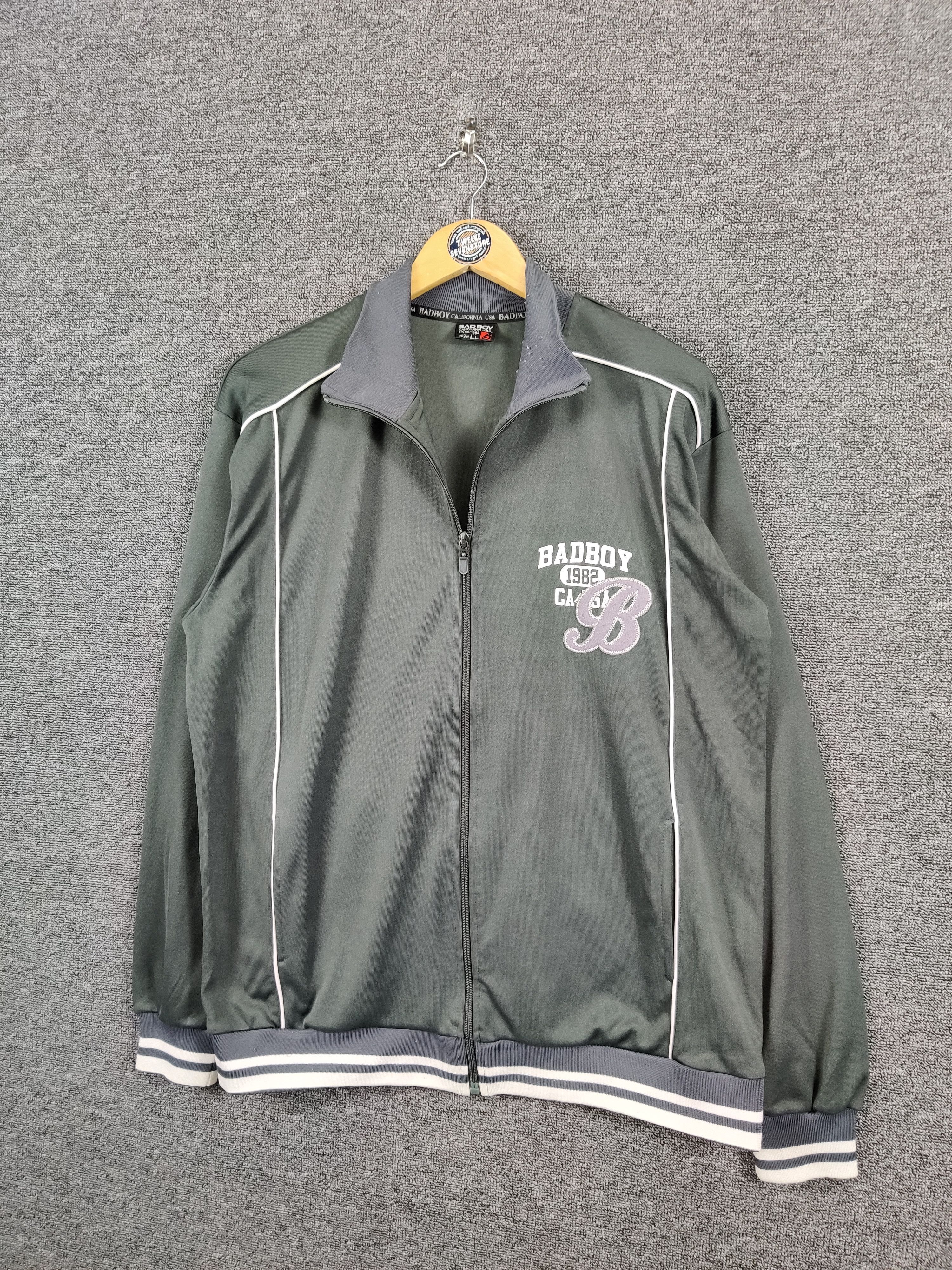 Japanese Brand Vintage Bad Boy Sweater Jacket Size US L / EU 52-54 / 3 - 2 Thumbnail