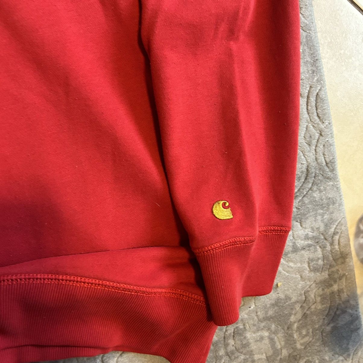 Carhartt × Carhartt Wip × Vintage Vintage Carhartt crewneck sweatshirt red Size US XS / EU 42 / 0 - 5 Thumbnail