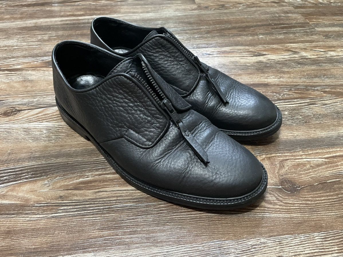 Opening Ceremony M14 Zip Up Leather Black Derby Oxford 41 9.5 MMM Style Size US 9.5 / EU 42-43 - 1 Thumbnail