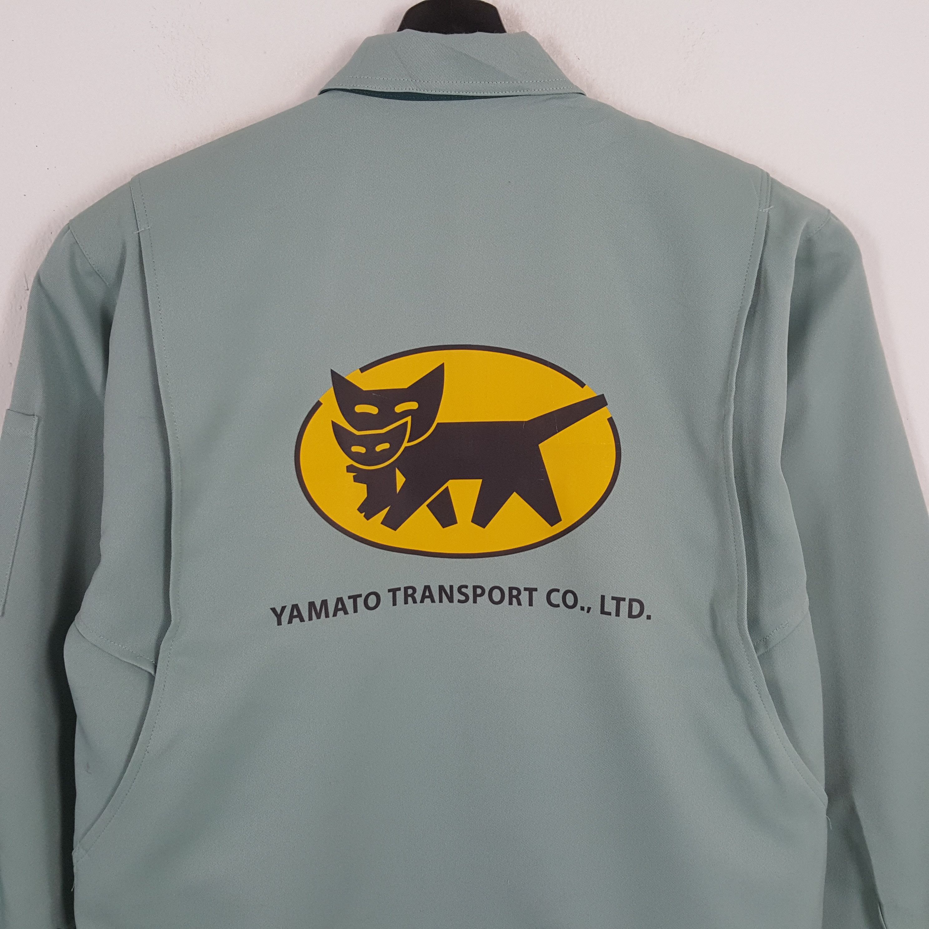 Japanese Brand × Vintage YAMATO TRANSPORT Japanese Workwear Custom Art Jacket Size US M / EU 48-50 / 2 - 2 Thumbnail