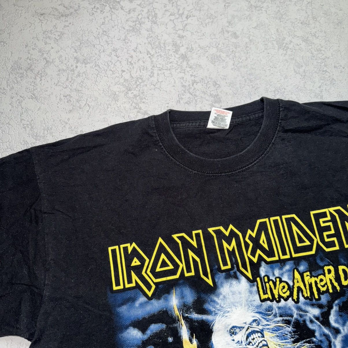 Band Tees Vintage Iron Maiden Live After Death Tee Size US XL / EU 56 / 4 - 7 Thumbnail