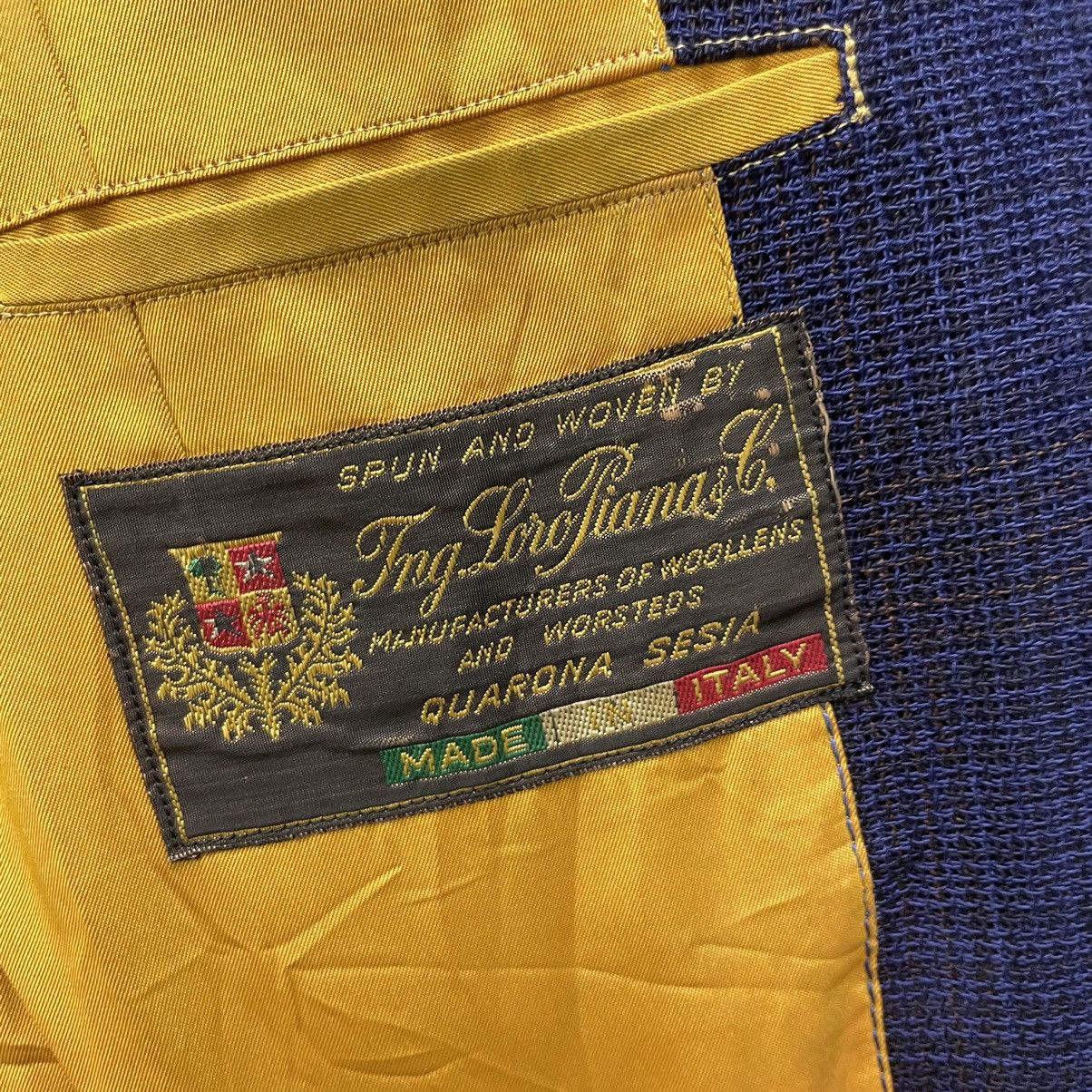 Loro Piana 🔥Vintage Loro Piana Checked Blazer Jacket Size US M / EU 48-50 / 2 - 7 Thumbnail