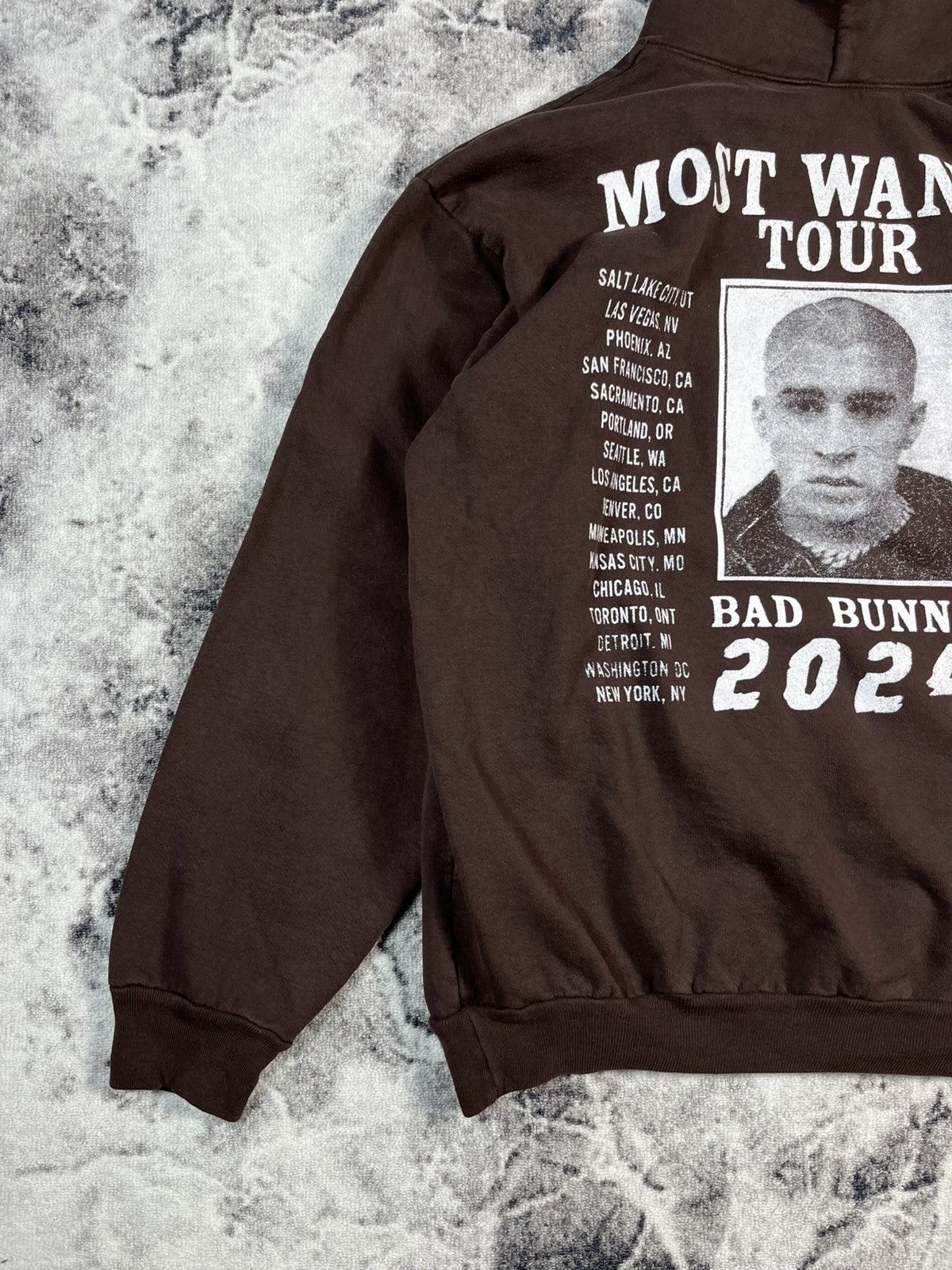 Band Tees Bad Bunny Most Wanted Tour Hoodie 2024 XL Size US XL / EU 56 / 4 - 8 Thumbnail