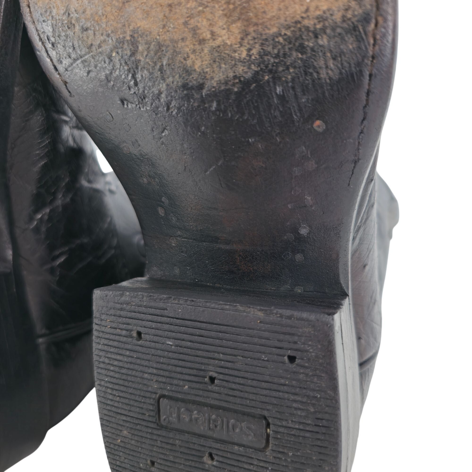 Other Luskey's Ryon's Mens size 9.5D Black Ostrich Exotic Leather Size US 9.5 / EU 42-43 - 15 Thumbnail