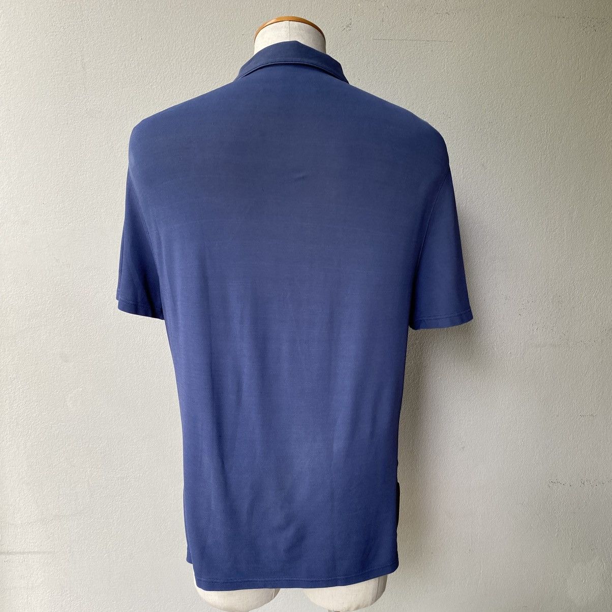 Prada PRADA Navy Short Sleeve Zip Shirt Size US M / EU 48-50 / 2 - 15 Thumbnail
