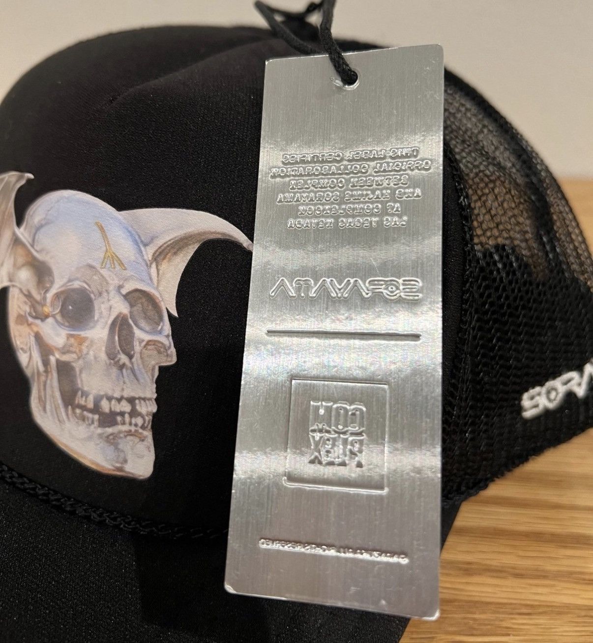 Club Sorayama COMPLEX x SORAYAMA Chrome Skull Hat Size ONE SIZE - 3 Thumbnail