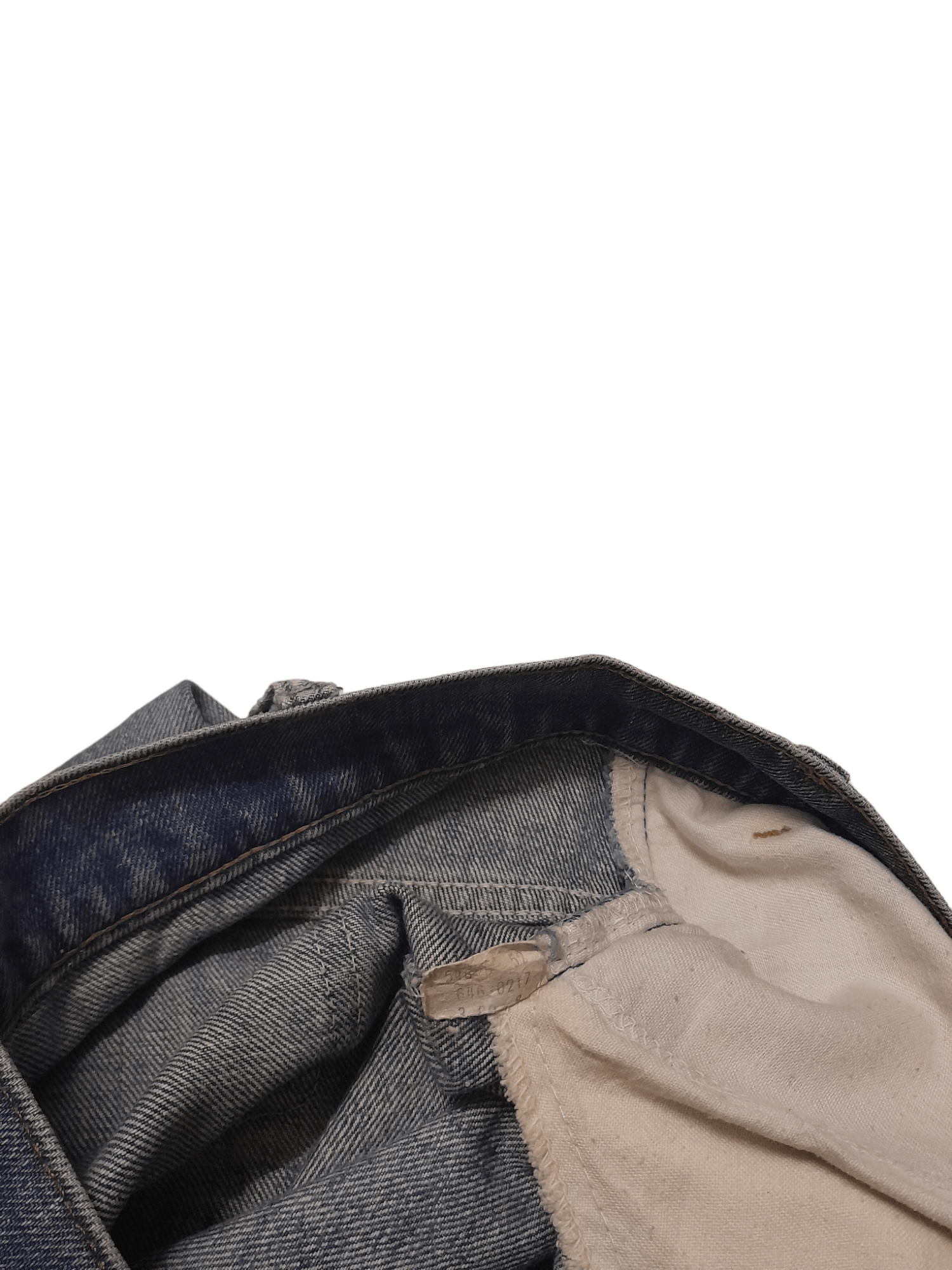Levi's 70/80s Levis 517 Flare Denim Usa stamped #8 Button (S200) Size US 28 / EU 44 - 6 Thumbnail