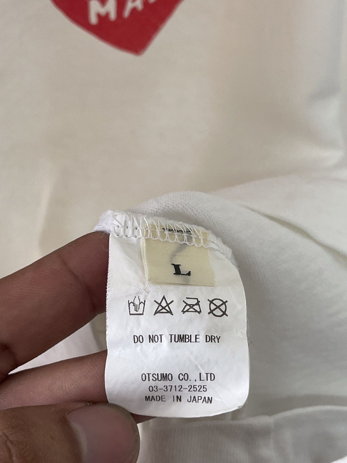 Human Made Human Made Long Sleeve Big Logo At back A1 Size US L / EU 52-54 / 3 - 9 Thumbnail