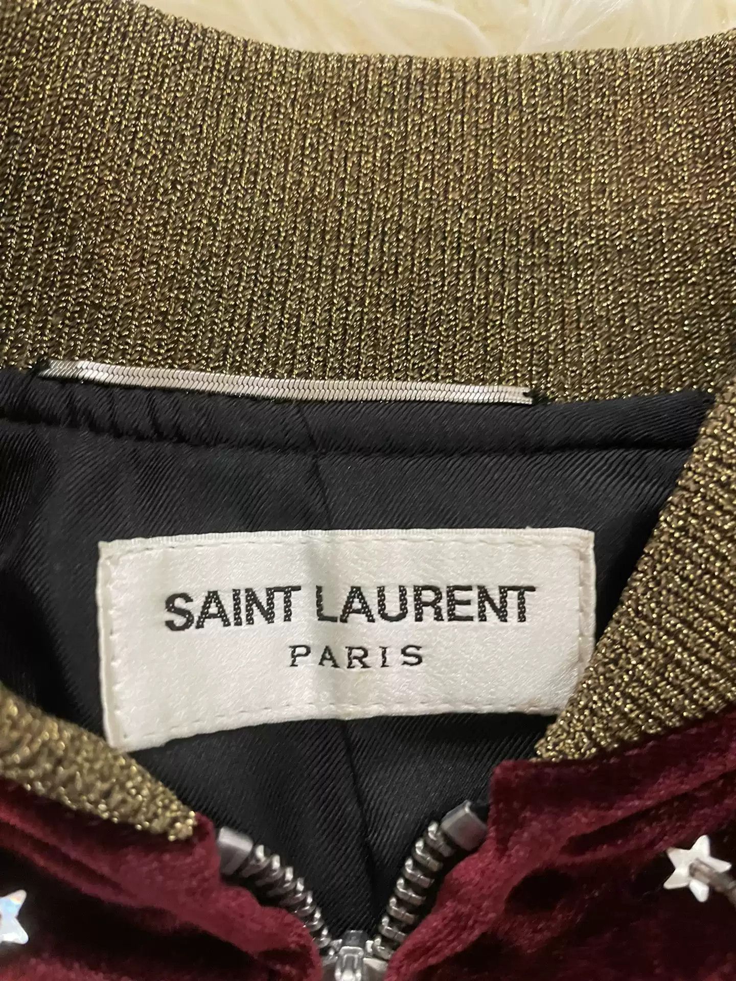 Saint Laurent Paris Saint Laurent slp Red firework jacket-2505 Size US XS / EU 42 / 0 - 4 Thumbnail