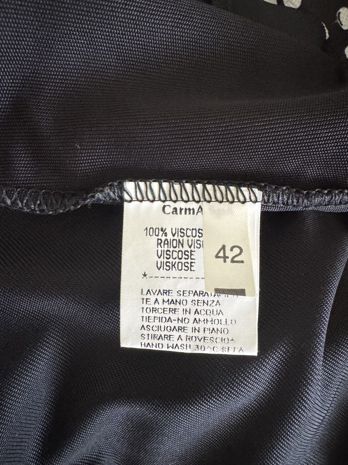 Jean Charles De Castelbajac CASTELBAJAC Black Jersey Sequenced 2-Piece Set 6/42 EUC Size M / US 6-8 / IT 42-44 - 8 Thumbnail