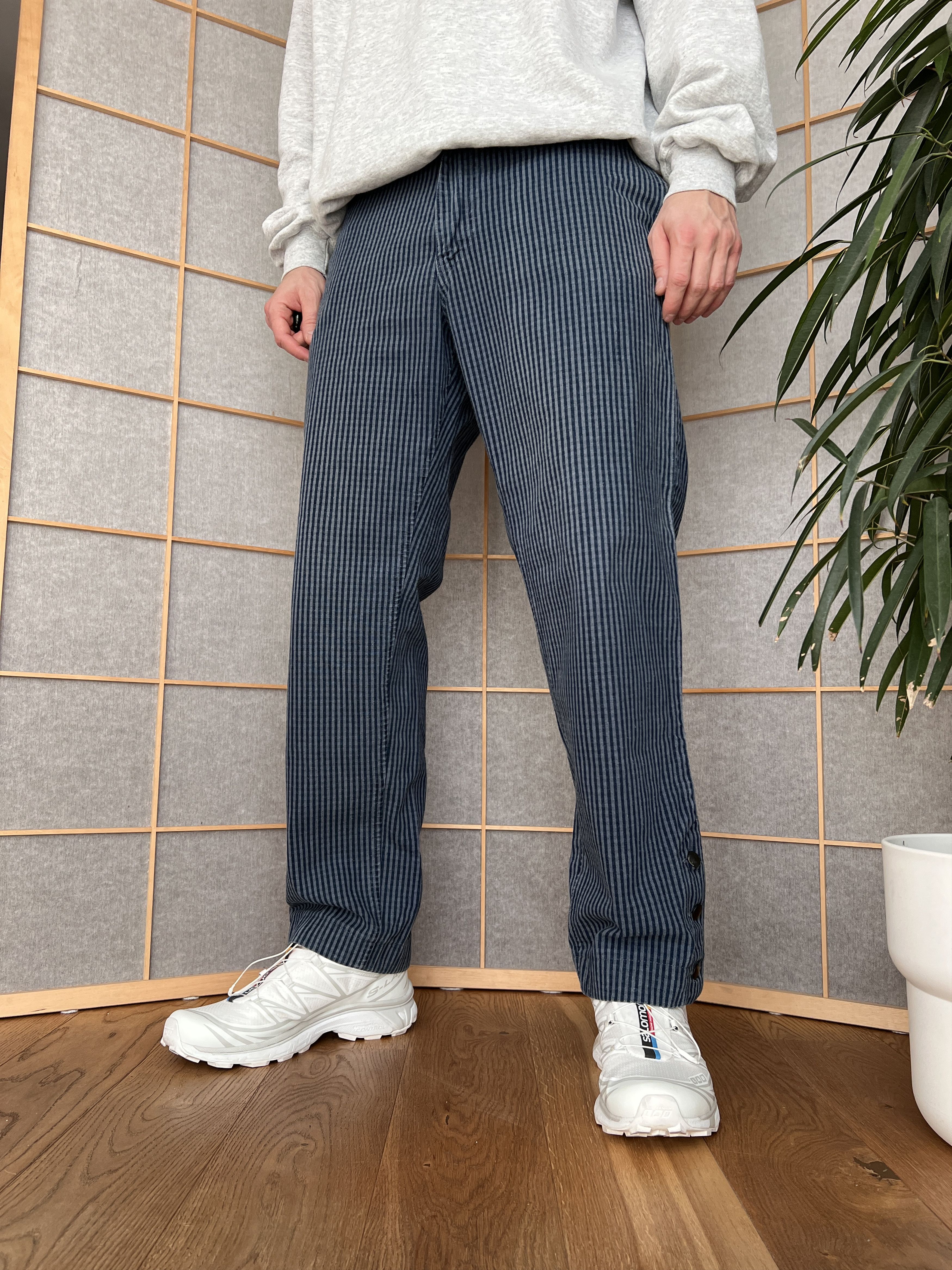 Joe Casely Hayford London UK British designer high rise pant