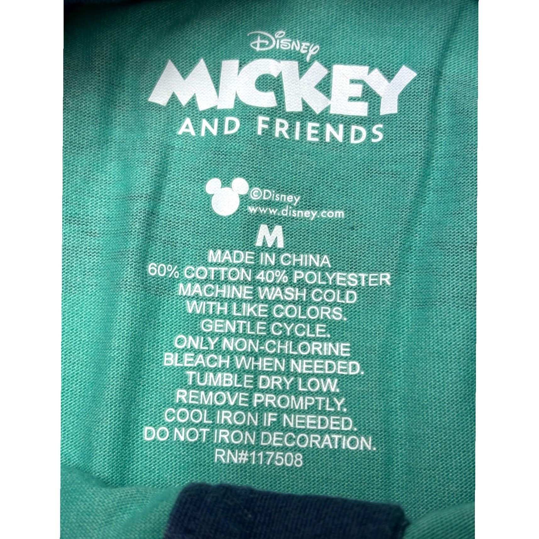 Disney Disney Mickey and Friends Tennis Club Striped Polo Shirt Men's M Size US M / EU 48-50 / 2 - 3 Thumbnail