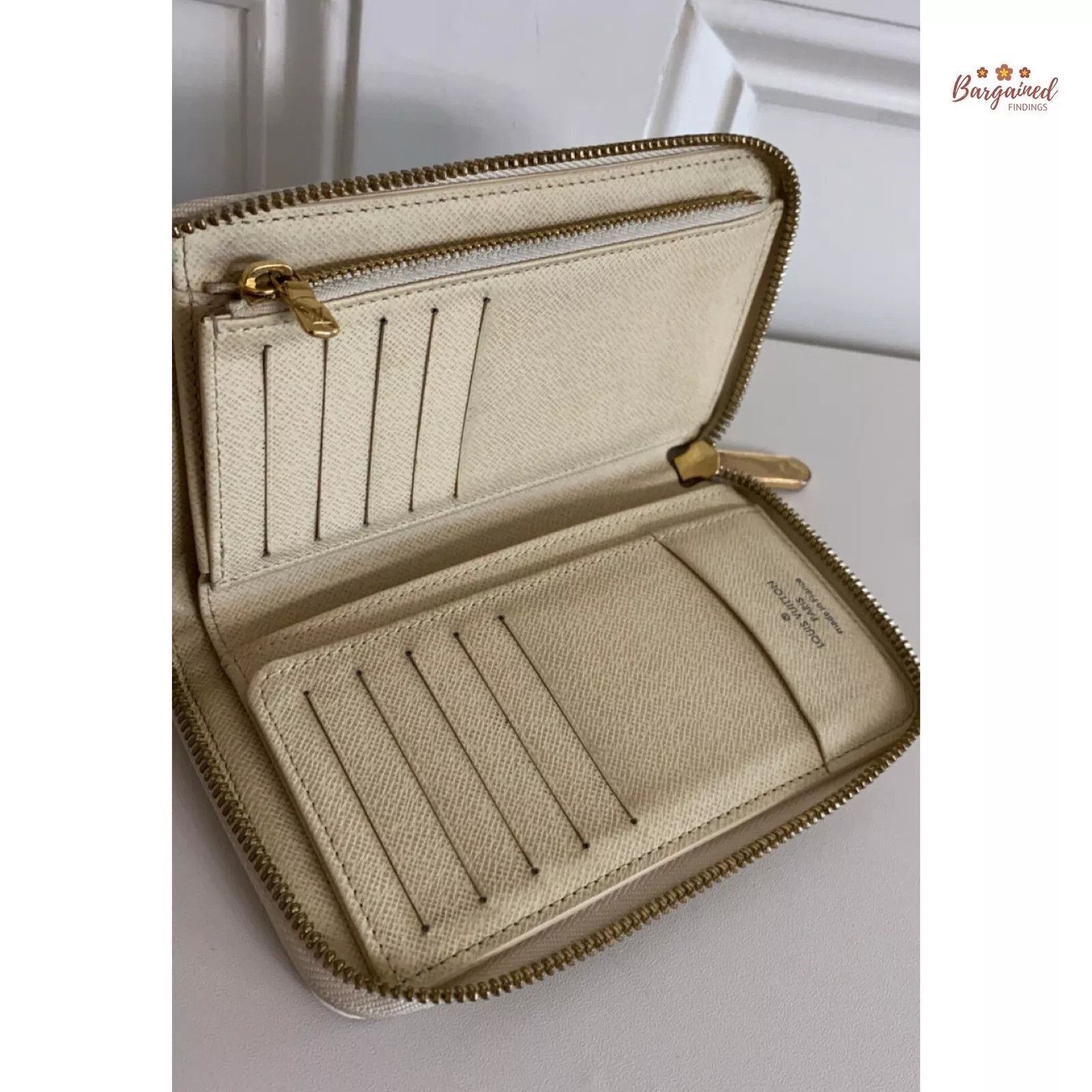 Louis Vuitton Louis Vuitton Damier Azur Leather Zippy Compact Wallet Size ONE SIZE - 10 Thumbnail