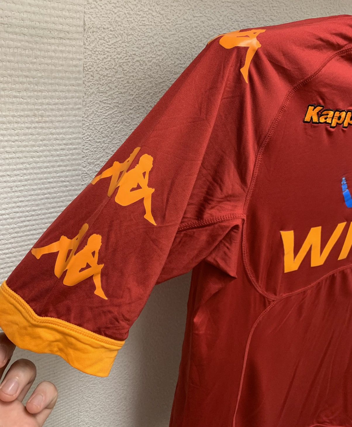 Kappa Roma Kappa soccer jersey wind M size Size US M / EU 48-50 / 2 - 4 Thumbnail