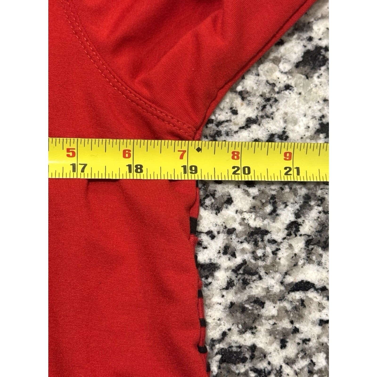 Vintage Ali Miles Blouse Shirt Women M Red Wearable Art Long Sleeve Abstract Top Size M / US 6-8 / IT 42-44 - 2 Thumbnail