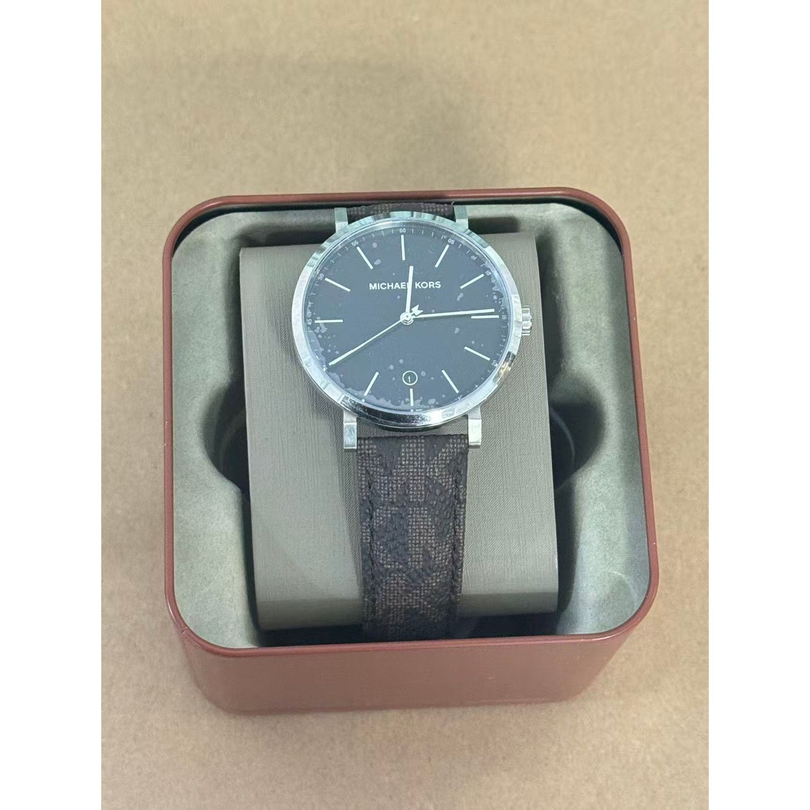 Michael Kors MK8813 Irving Quartz Three-Hand Brown Watch