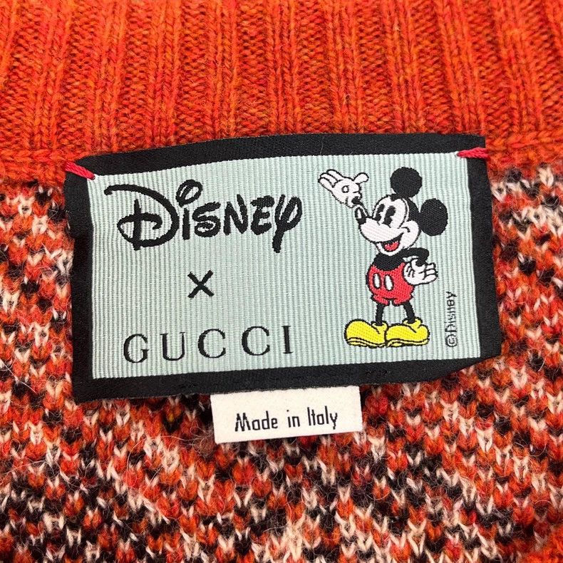 Gucci Gucci Orange Disney co-branded Mickey Mouse wool sweater 25 Size US M / EU 48-50 / 2 - 5 Thumbnail