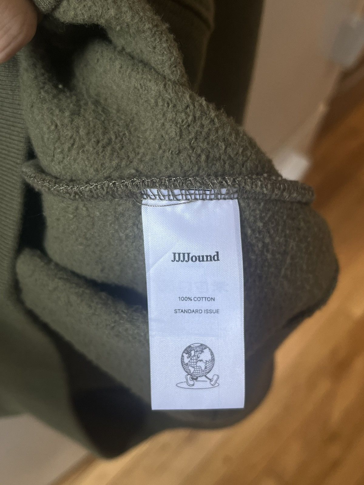 JJJJound JJJJound J/95 Olive Green Crewneck Size US S / EU 44-46 / 1 - 6 Thumbnail