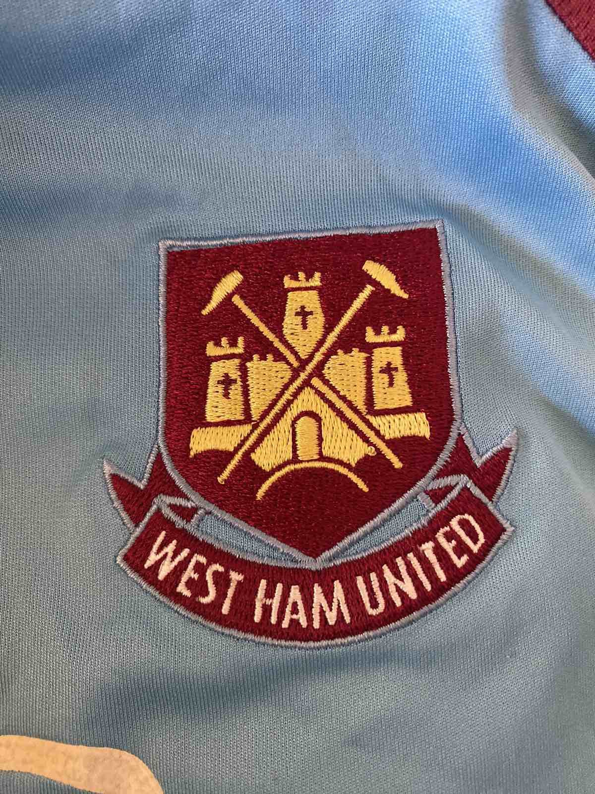 Reebok WEST HAM UNITED 2004 - 2005 Long Sleeve Reebok M/L - UNIQUE Size US L / EU 52-54 / 3 - 7 Thumbnail