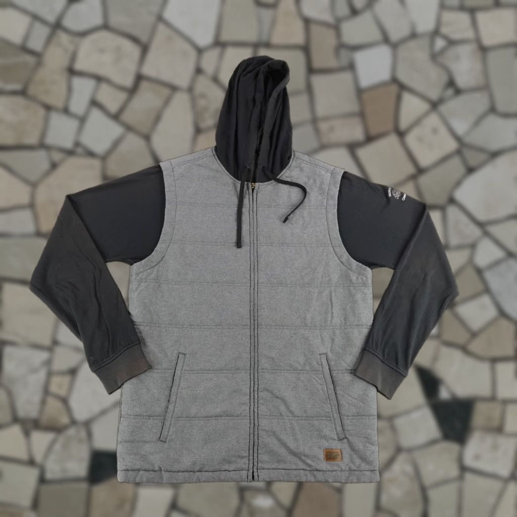 TravisMathew Travis Mathew Jacket Mens Medium Hooded Full Zip Golf North Ridge Club Coat ^ Size US M / EU 48-50 / 2 - 1 Thumbnail