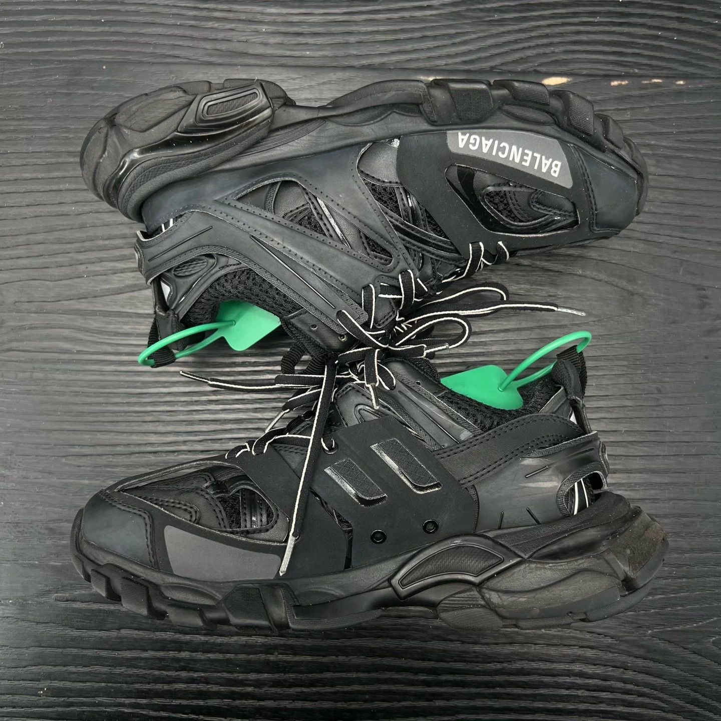 Balenciaga Balenciaga Track 36 Black Sneakers Size US 5 / IT 35 - 2 Thumbnail