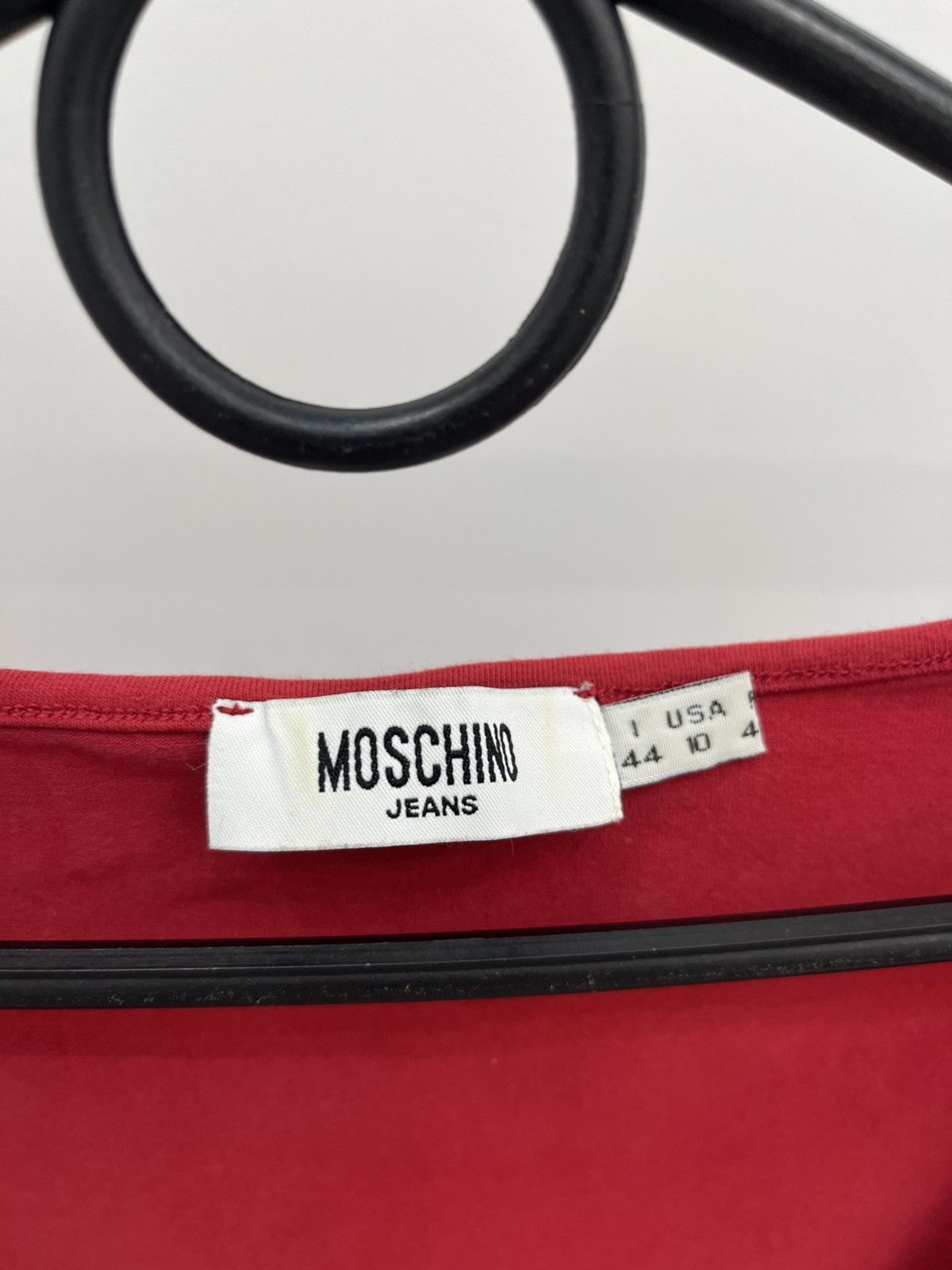 Moschino Vintage Moschino Y2K Crystals Heart Tank T-shirt Tee Size M / US 6-8 / IT 42-44 - 4 Thumbnail