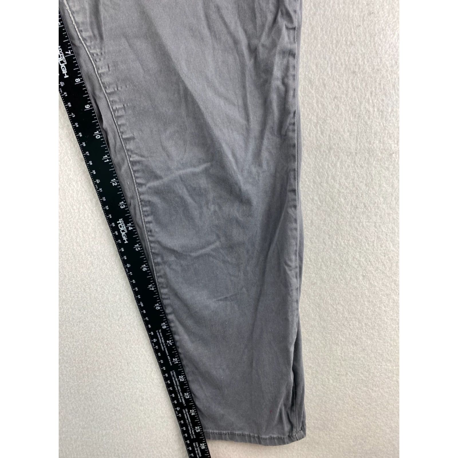 Buffalo David Bitton Buffalo by David Bitton Pants Womens 12 / 32 Gray Daily Ankle Grazer Stretch Skinny Casual Modern 90s Mens Womens Boys Girls Size 34" / US 12 / IT 48 - 6 Thumbnail