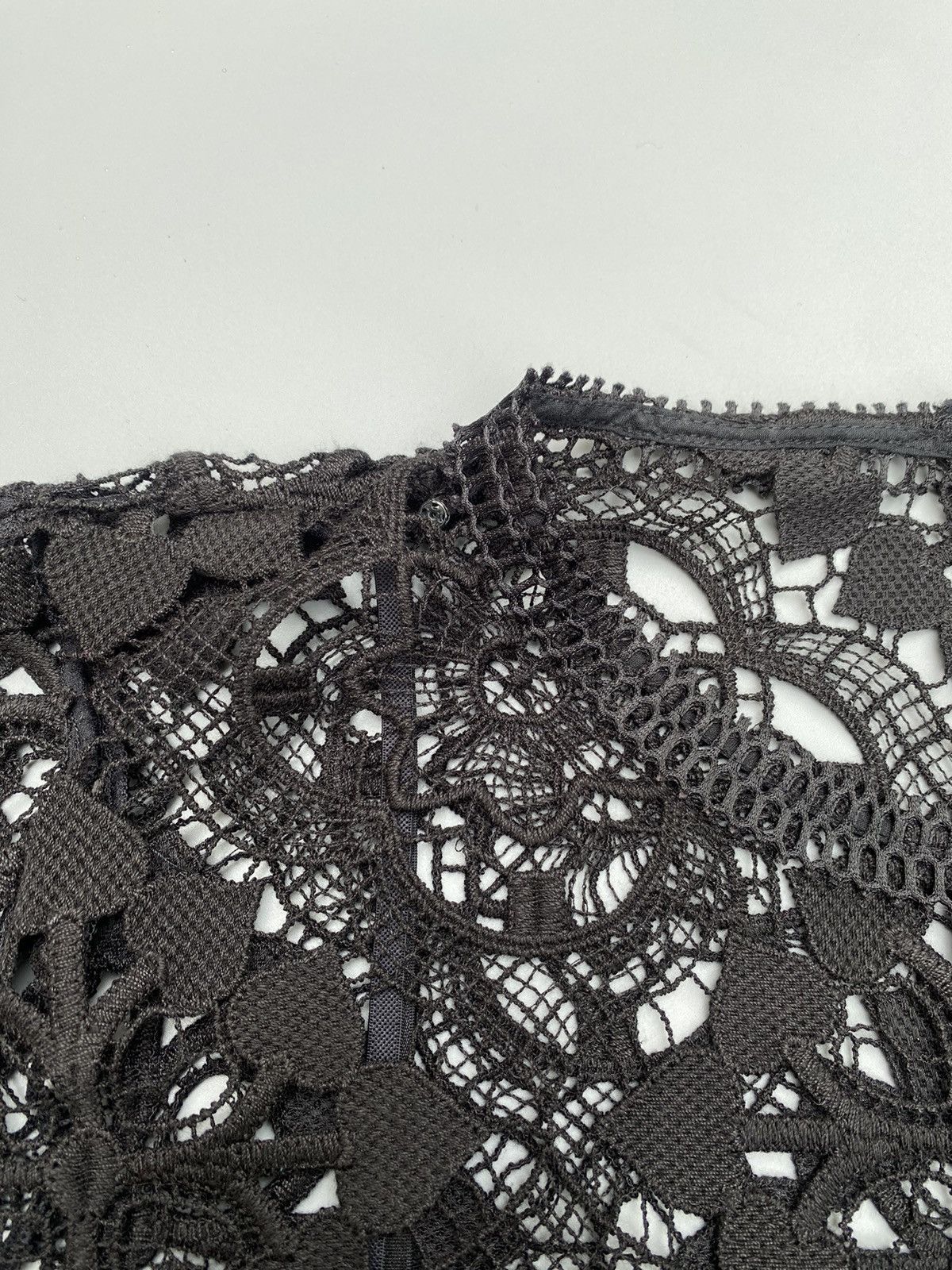 Vivienne Tam Vintage Vivienne Tam- Lace Blouse Long Sleeves Size M / US 6-8 / IT 42-44 - 15 Thumbnail