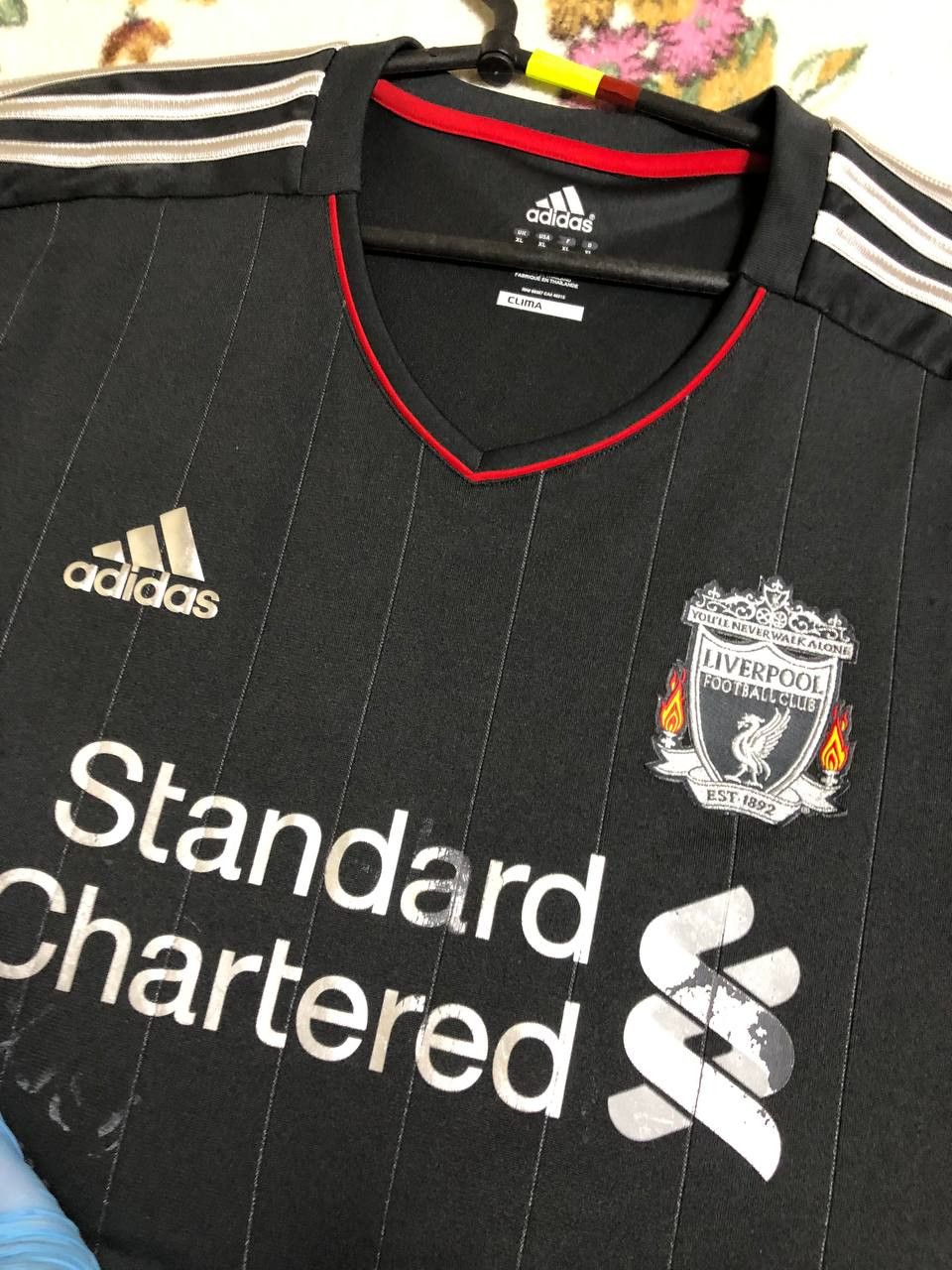 Adidas Adidas Liverpool Away Football Shirt Soccer Jersey Size US XL / EU 56 / 4 - 6 Thumbnail