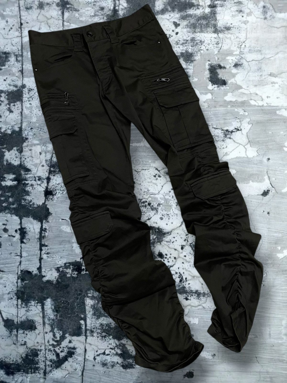 5351 POUR LES HOMMES Vintage Japan Designer 5351POUR LES HOMMES APOCALYPSE PANT Size US 30 / EU 46 - 2 Thumbnail