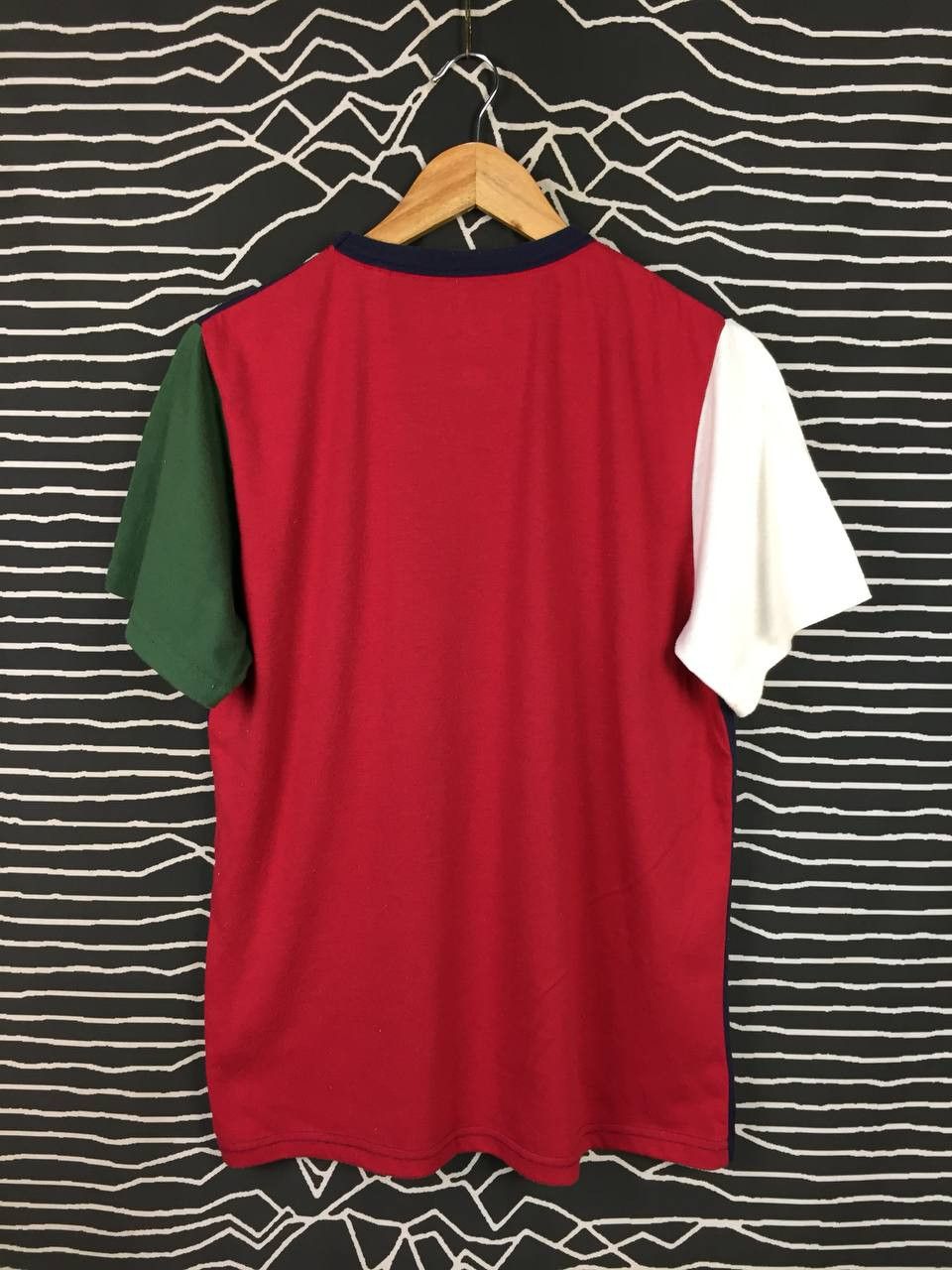 go slow caravan Go Slow Caravan Japanese Outdoor Brand Color Block Tee Size US L / EU 52-54 / 3 - 6 Thumbnail