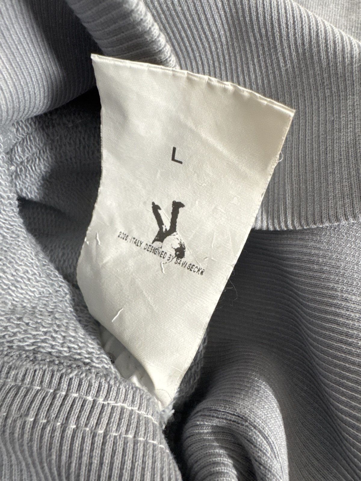 SHINE LUXURY RARE “MARTYR LOREM” Cropped Bondage Hoodie - Light Lavander Size US L / EU 52-54 / 3 - 17 Thumbnail