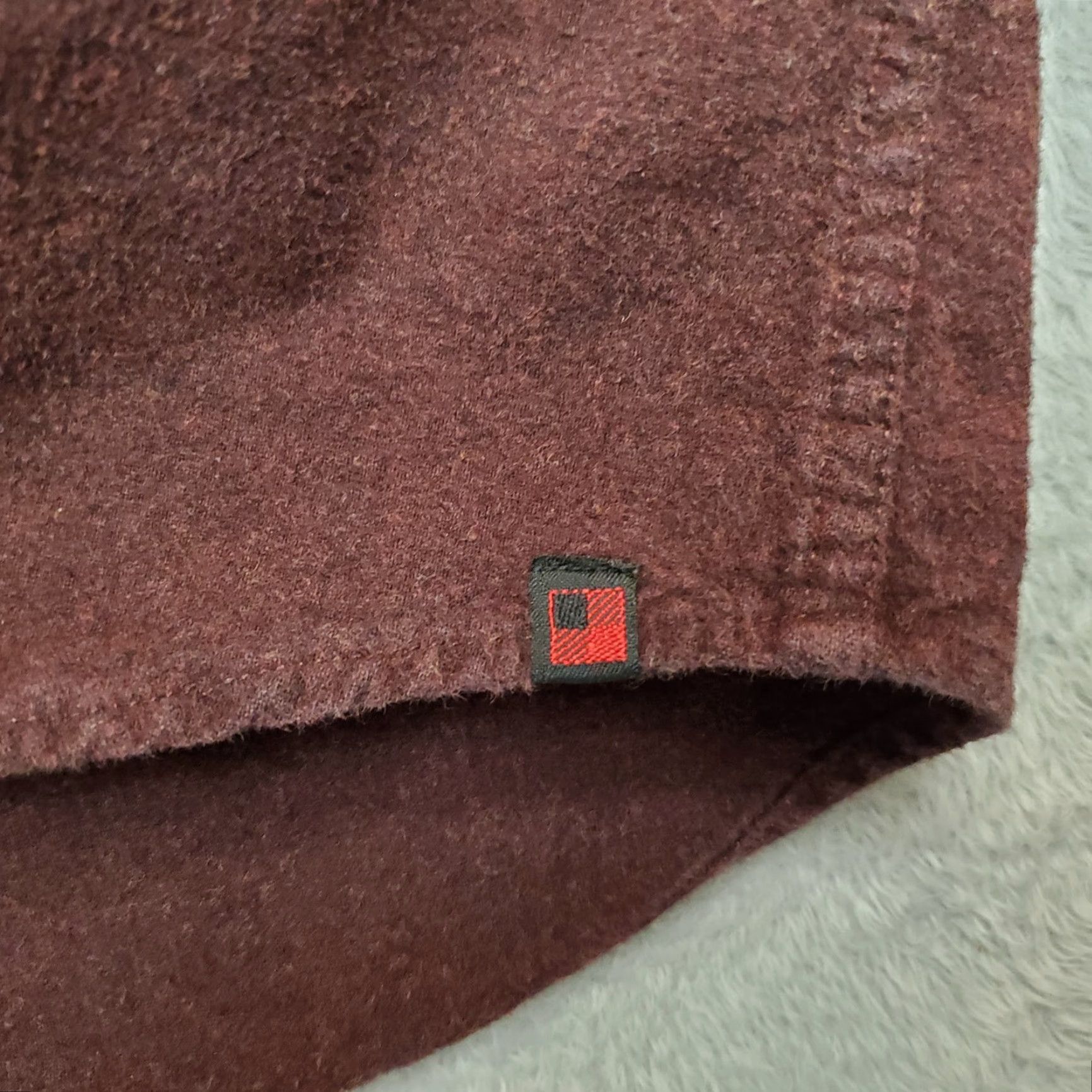 Vintage Woolrich Shirt Mens XL Red Chamois Soft Thick Flannel Outdoor Cabin Button-Up Long Sleeve Casual 80s Mens Size US XL / EU 56 / 4 - 4 Thumbnail