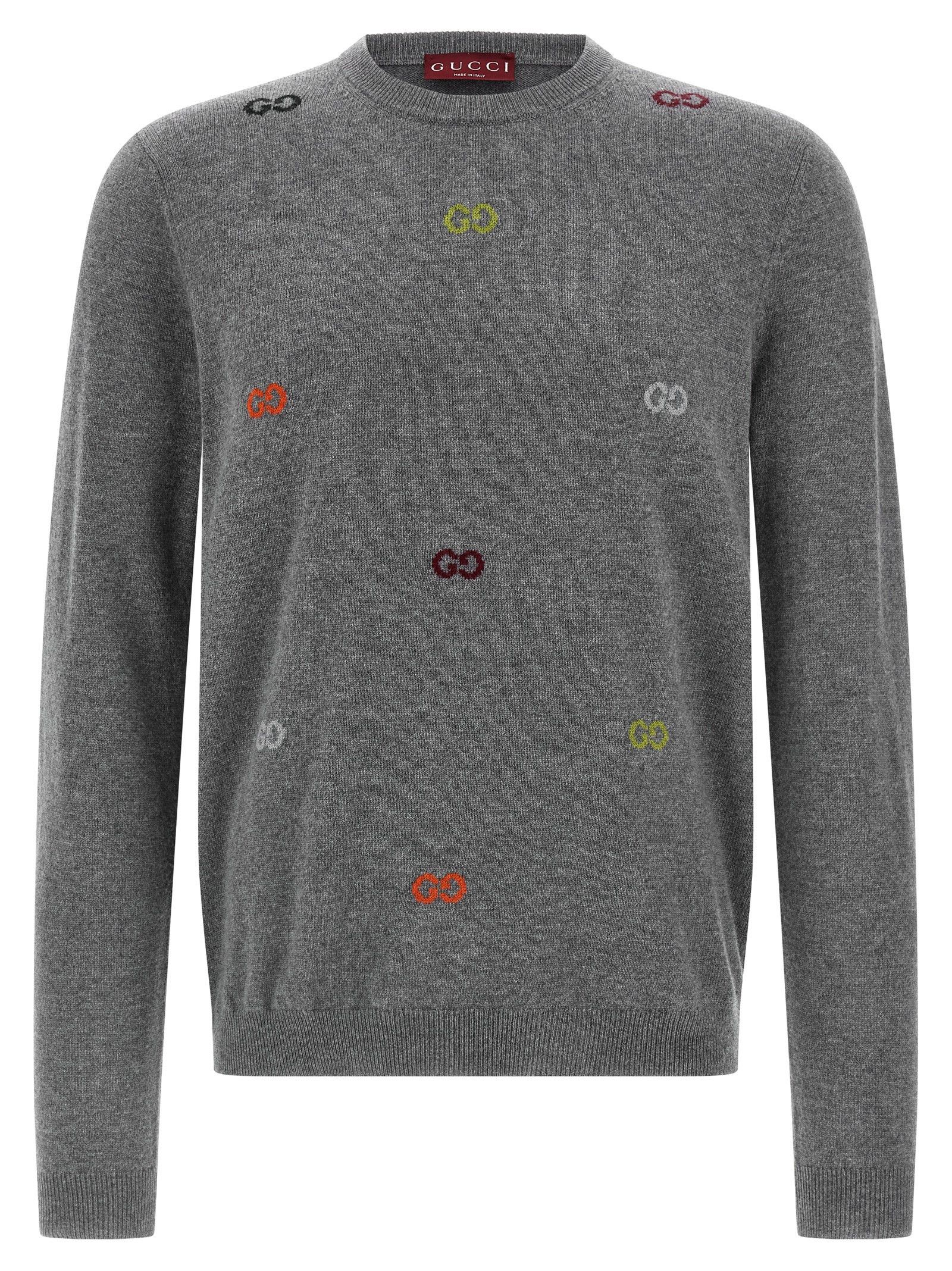 Gucci GG intarsia sweater Size US L / EU 52-54 / 3 - 1 Thumbnail