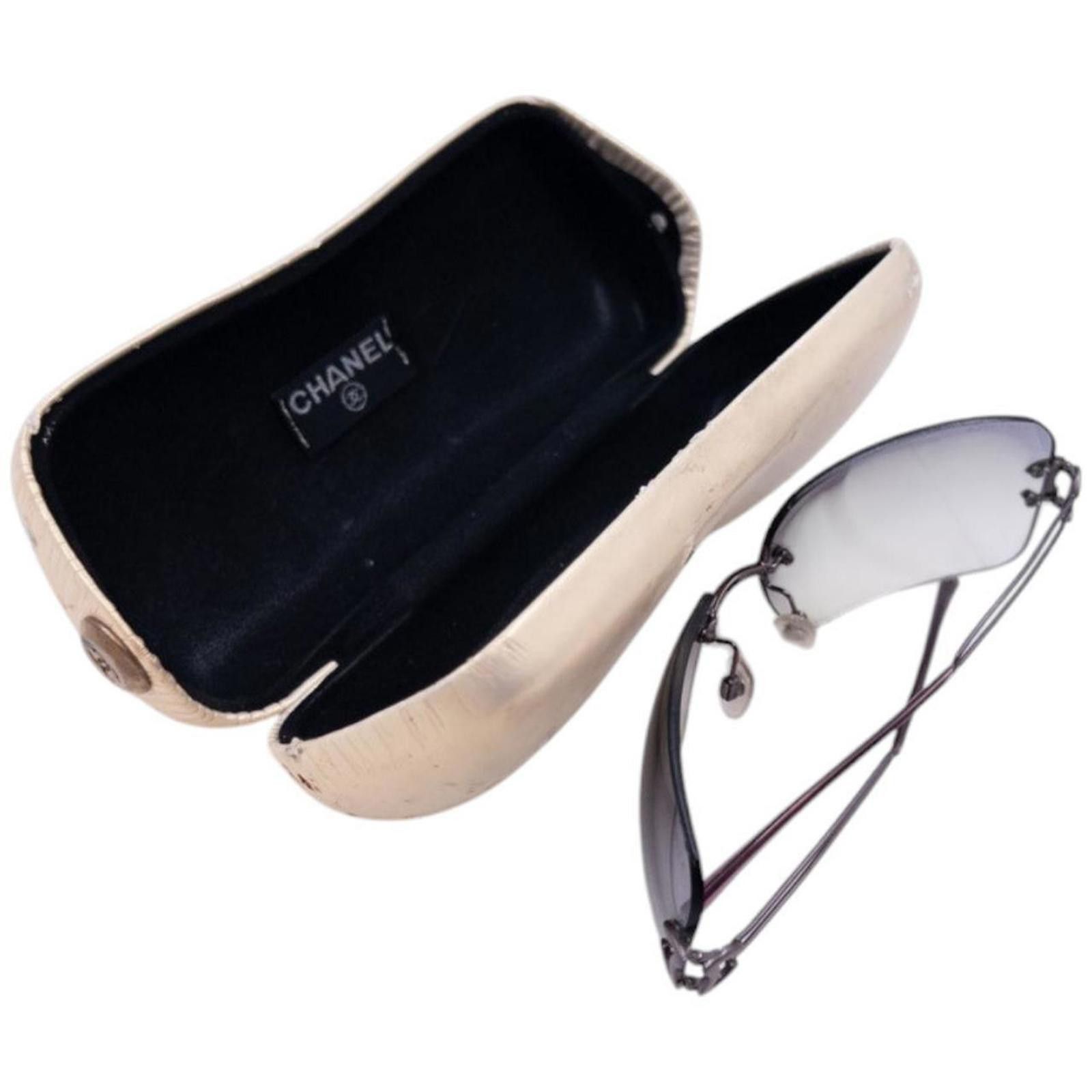 Chanel Vintage Chanel Rimless Sunglasses Size ONE SIZE - 8 Thumbnail