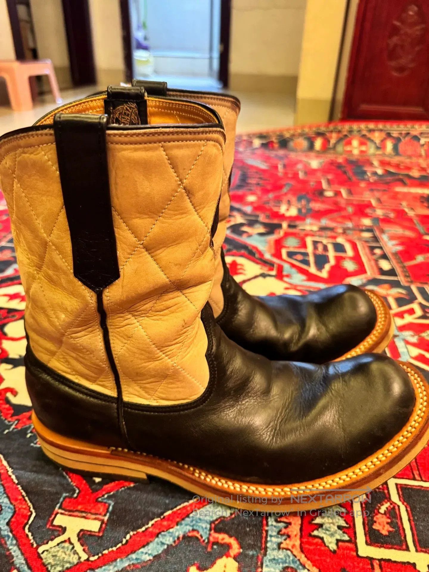 zerrows Magical Design Western Engineer Boots. Size US 10 / EU 43 - 2 Thumbnail