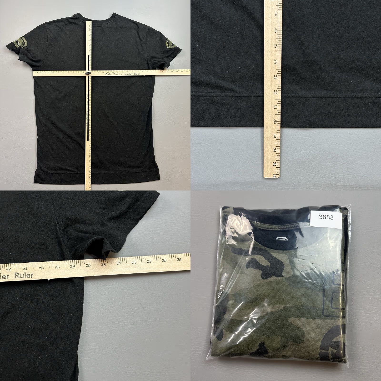 Ecko Unltd. VINTAGE Ecko Unltd Shirt Mens 2XL Black Camo Rhino Logo Hip Hop Skate Punk Y2K Size US XXL / EU 58 / 5 - 8 Thumbnail
