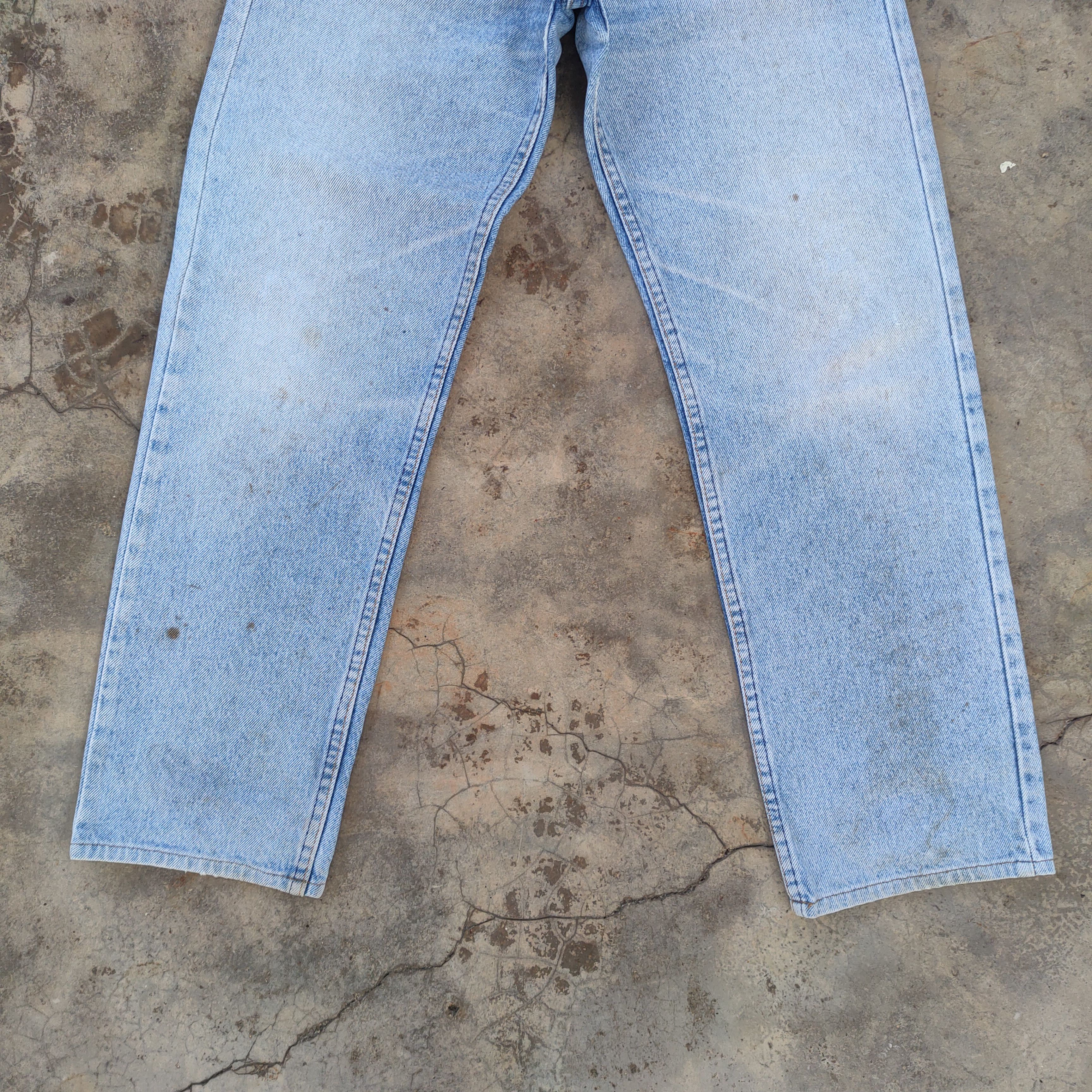 Levi's Vintage Clothing VINTAGE LEVI'S 510 94' USA FADED RIPPED JEANS DENIM PANTS Size US 29 - 5 Thumbnail