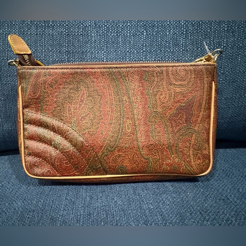 Etro ETRO small Paisley leather shoulder bag Size ONE SIZE - 6 Thumbnail