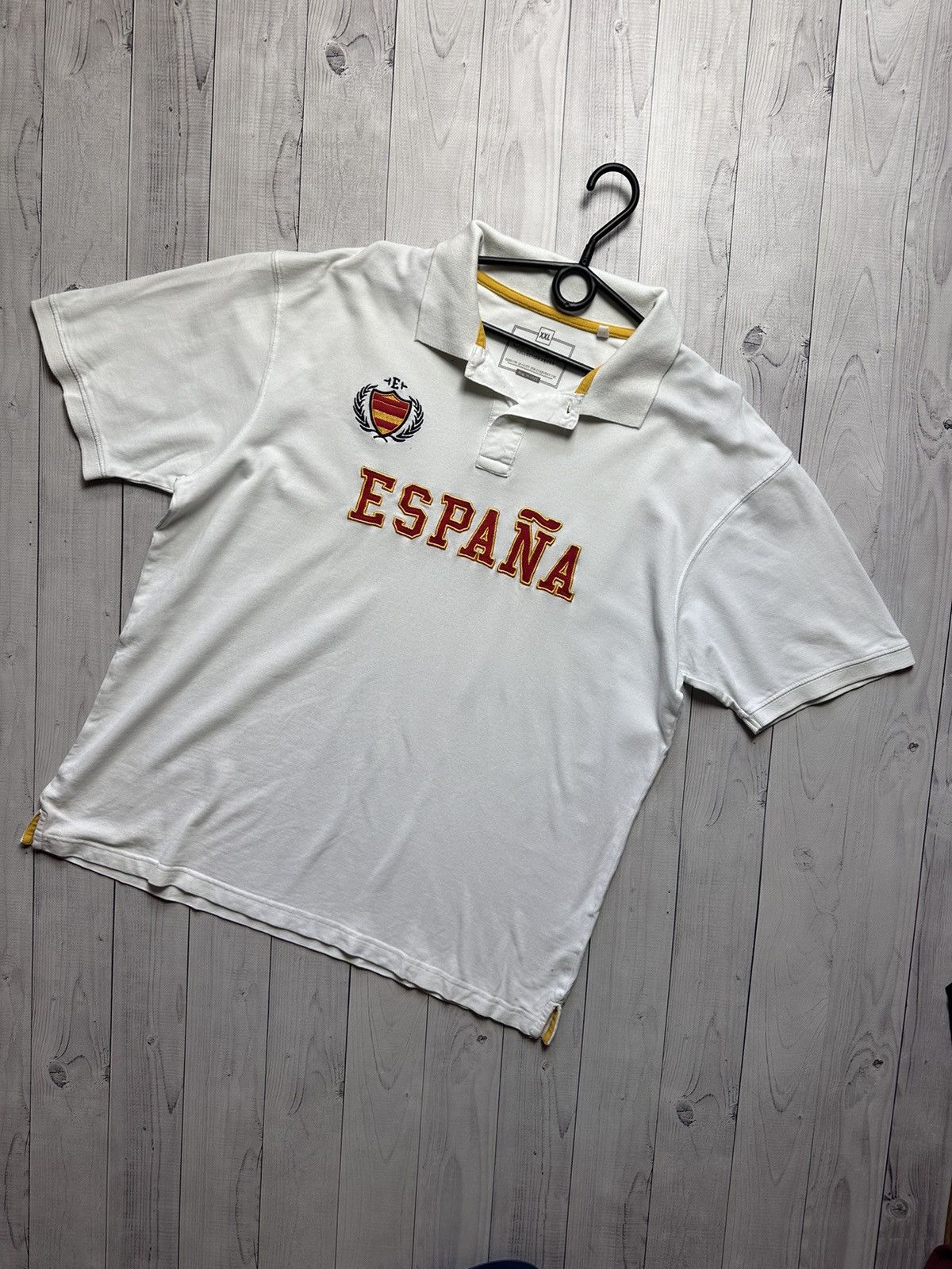 Vintage Vintage polo Spain logo big logo size XL Size US XL / EU 56 / 4 - 1 Thumbnail